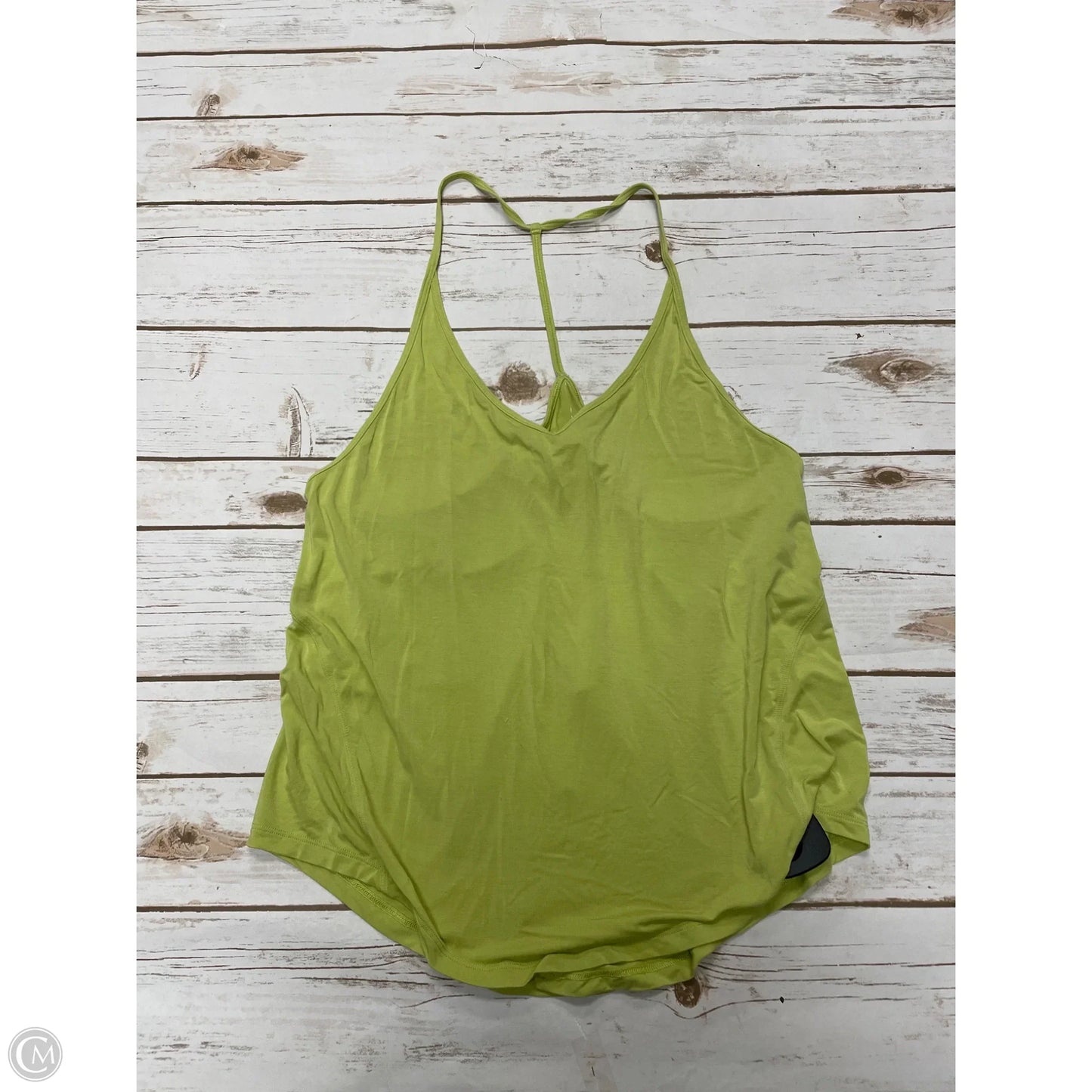 Athletic Tank Top By Lululemon In Green, Size: S