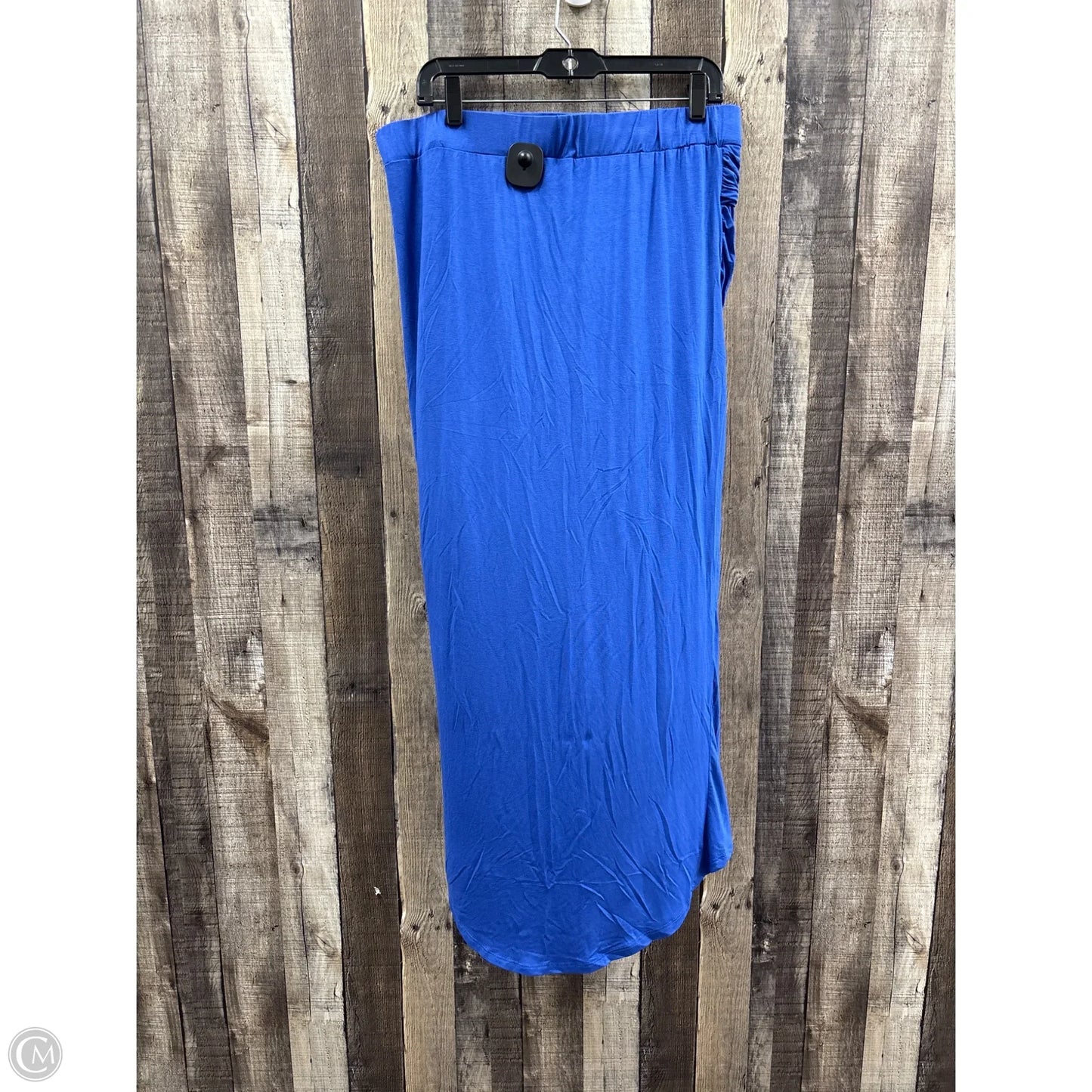 Skirt Maxi By Cmf In Blue, Size: L