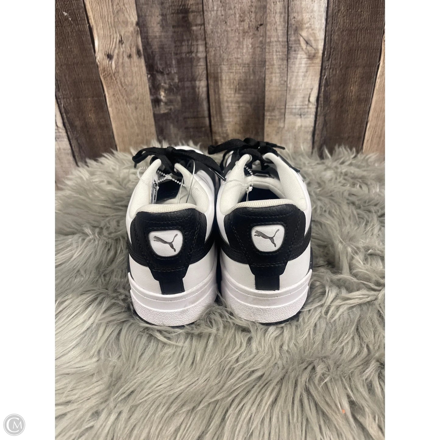 Shoes Athletic By Puma In Black & White, Size: 10.5