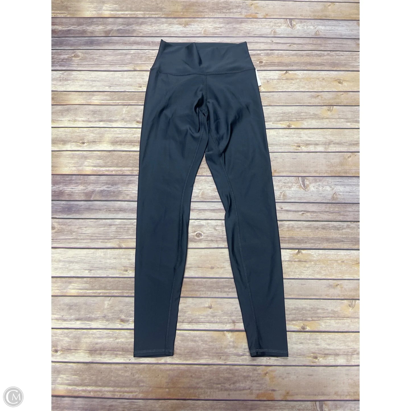 Athletic Leggings By Alo In Grey, Size: M