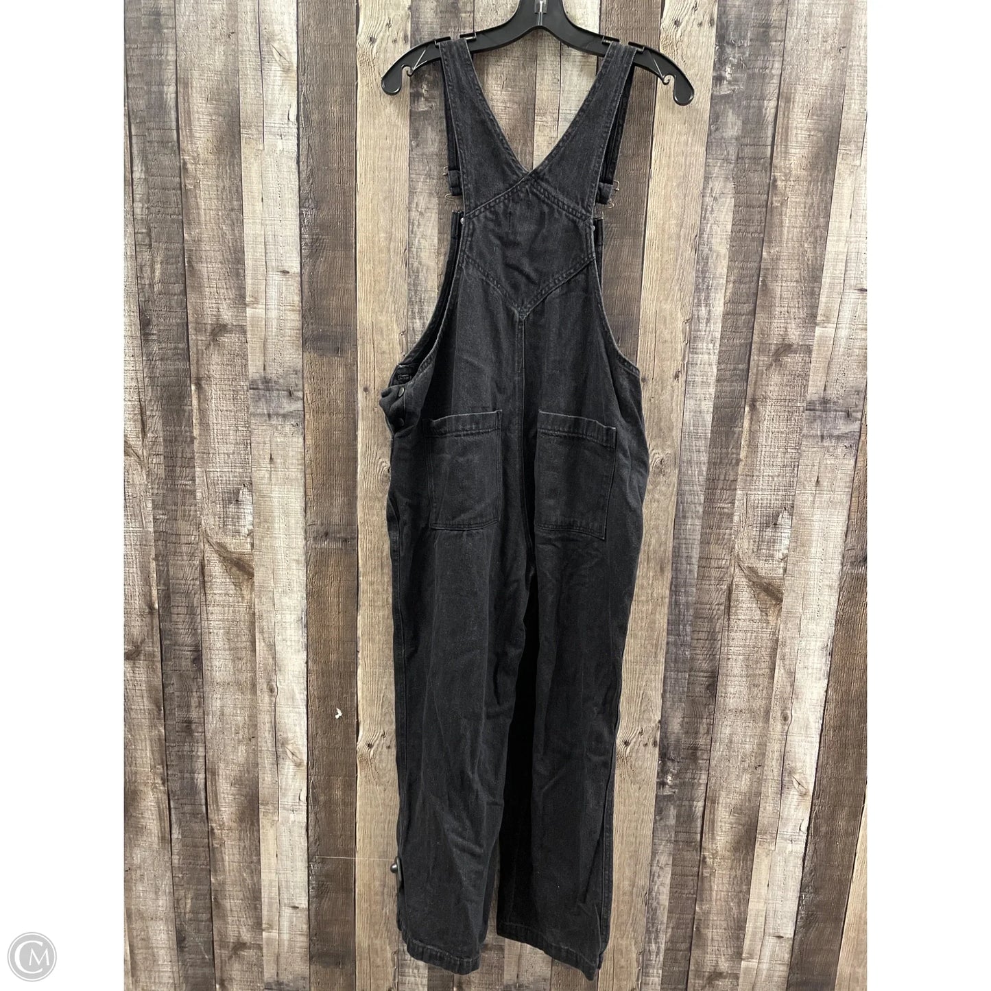 Jumpsuit By Universal Thread In Black Denim, Size: M