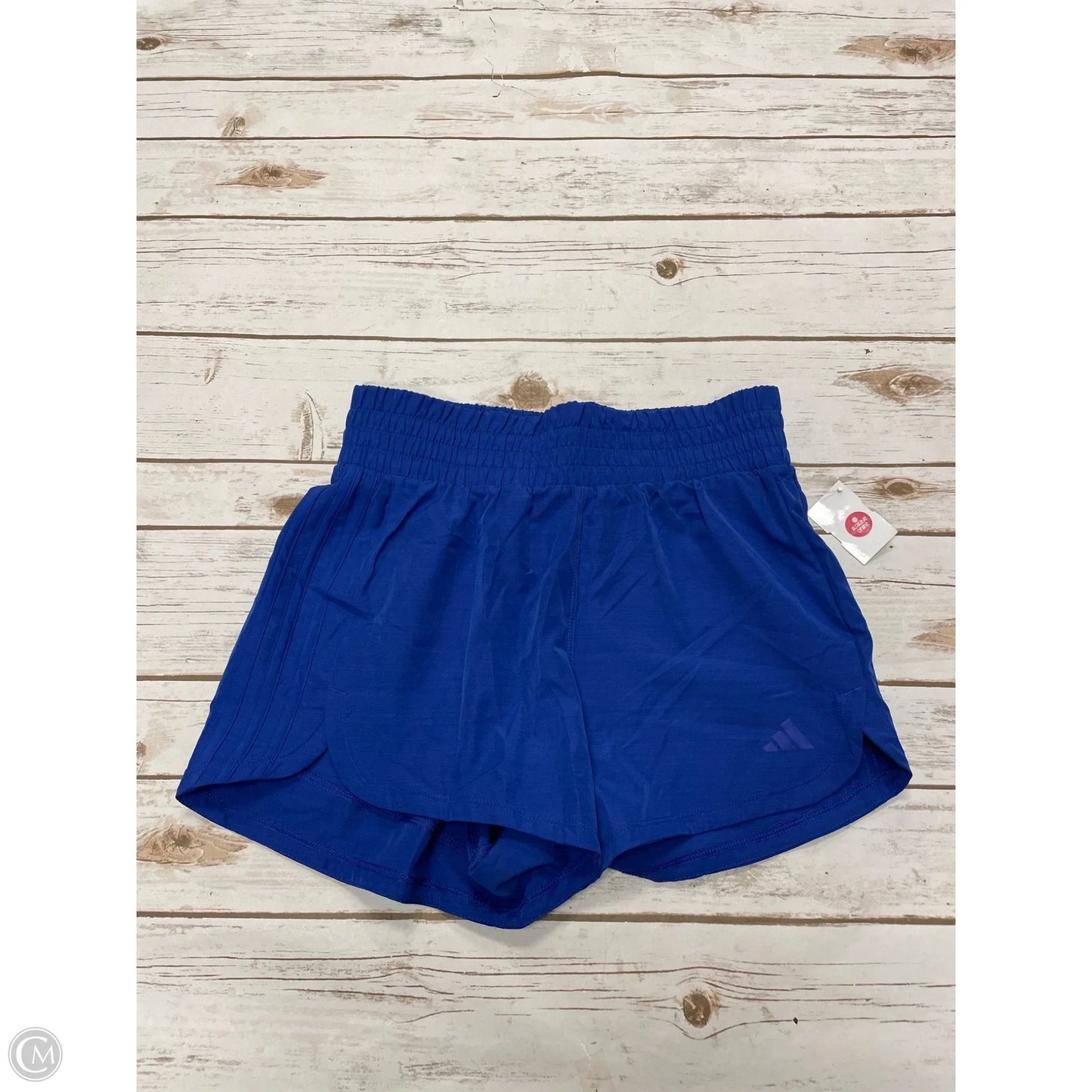 Athletic Shorts By Adidas In Blue, Size: S