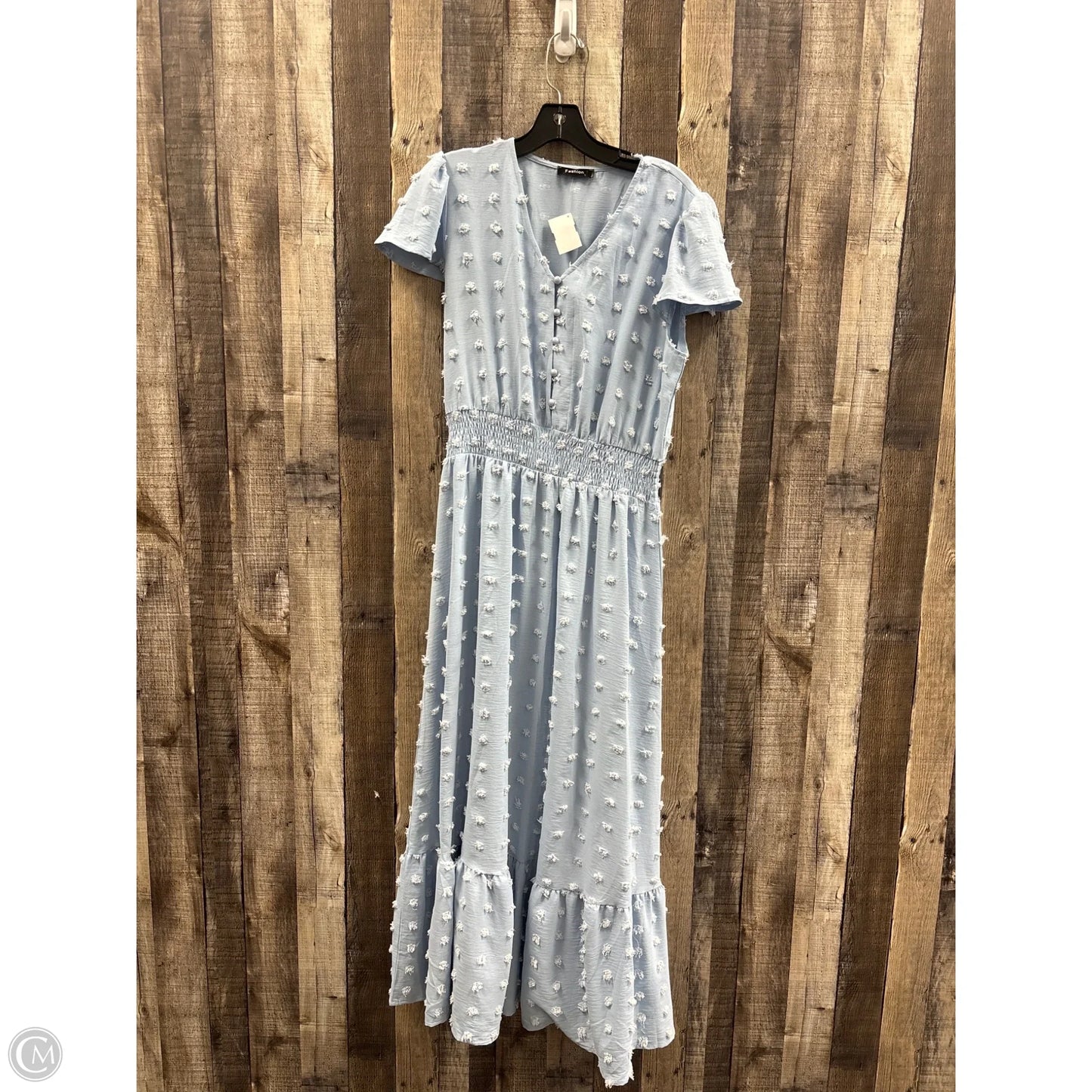 Dress Casual Maxi By Cme In Blue, Size: L