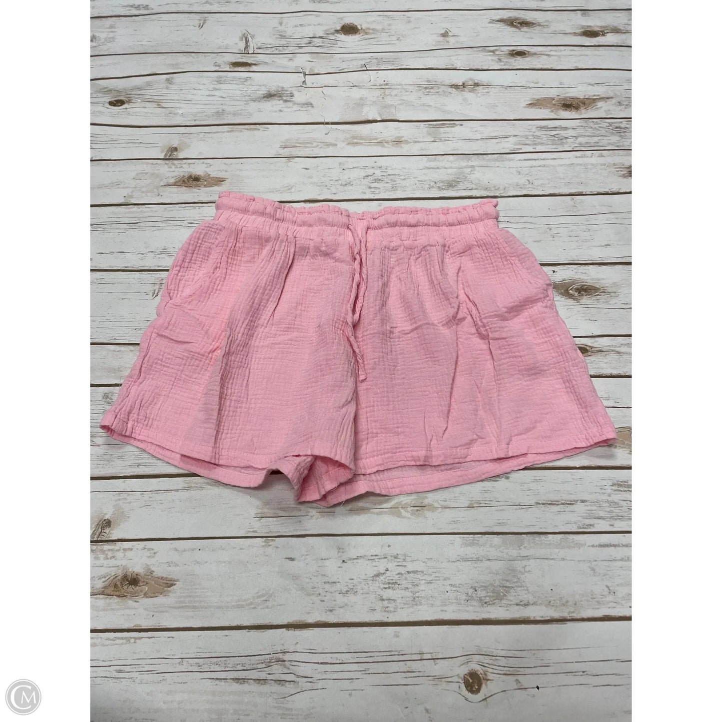Shorts Set By Cme In Pink, Size: Xl