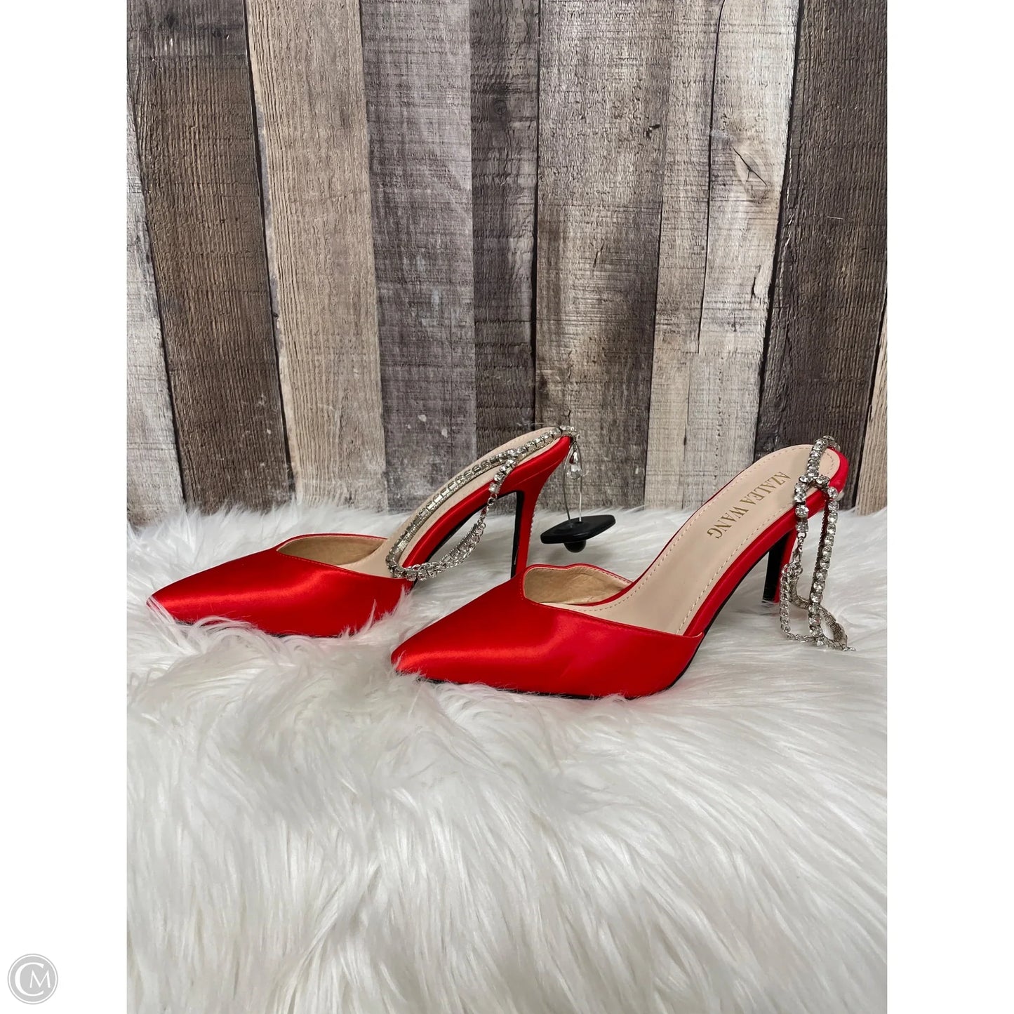 Shoes Heels Stiletto By Cmb In Red, Size: 9