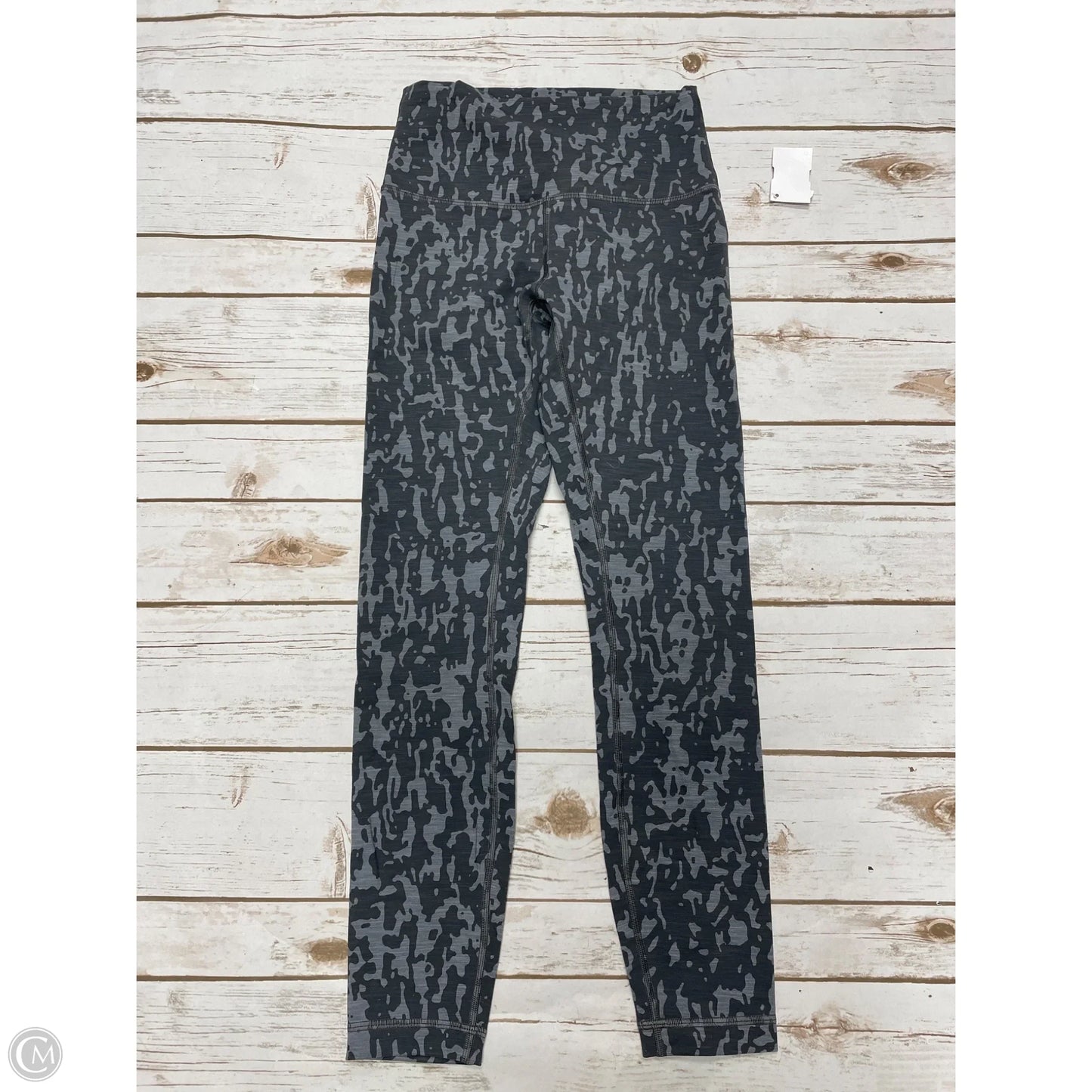 Athletic Leggings By Lululemon In Grey, Size: 4