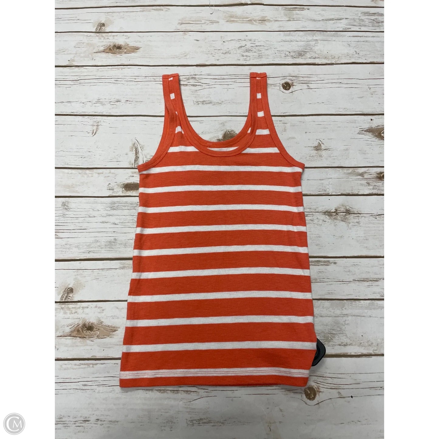 Tank Top By Aerie In Orange & White, Size: S