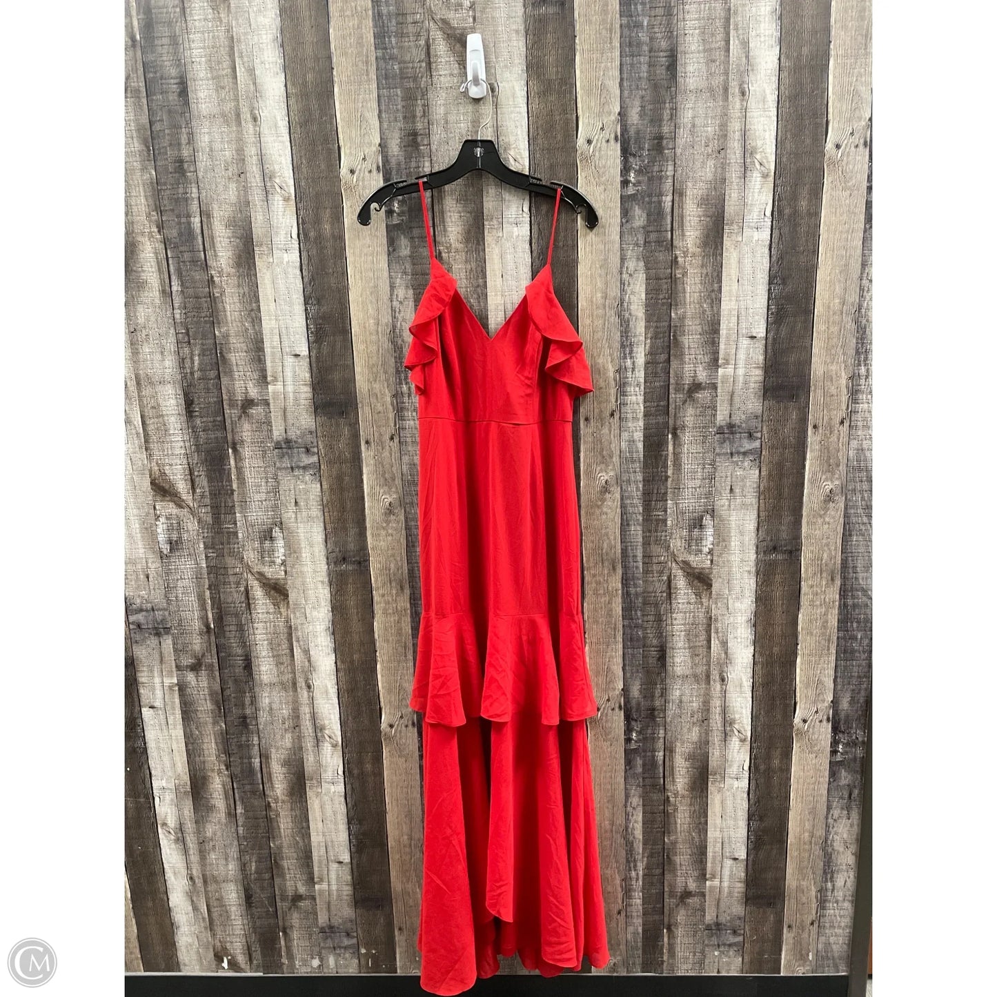 Dress Casual Maxi By Lulu In Red, Size: M