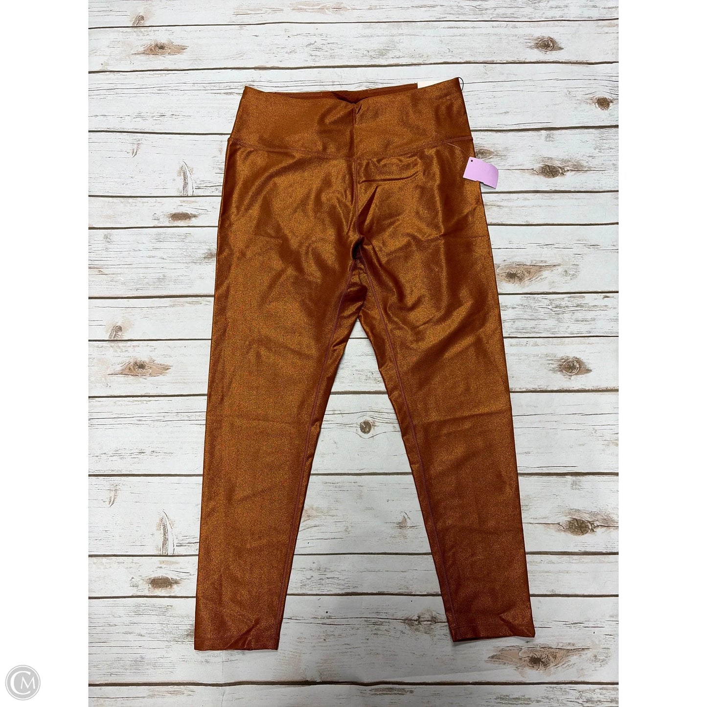 Athletic Leggings By Calia In Orange, Size: L