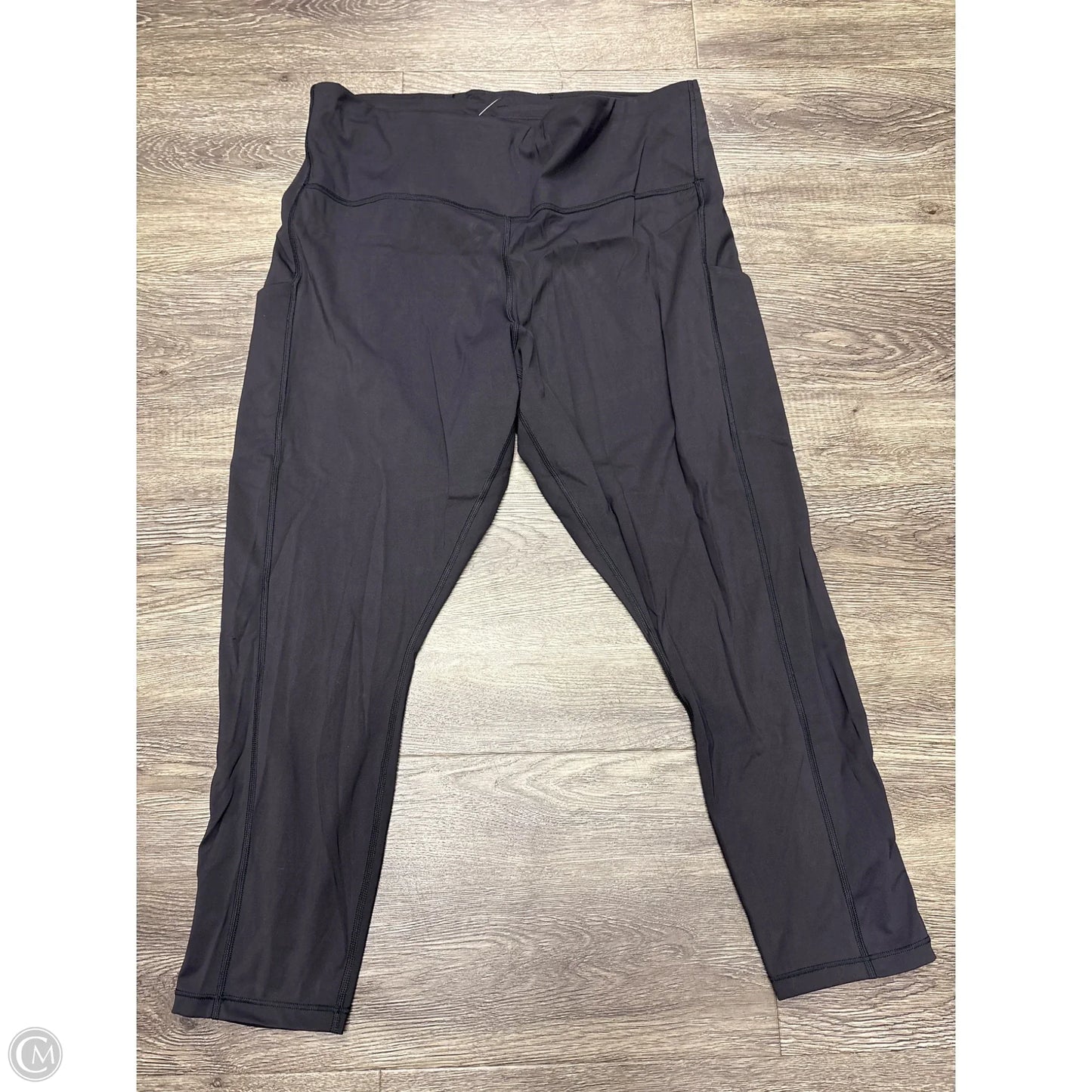 Athletic Leggings By Athleta In Black, Size: 2x