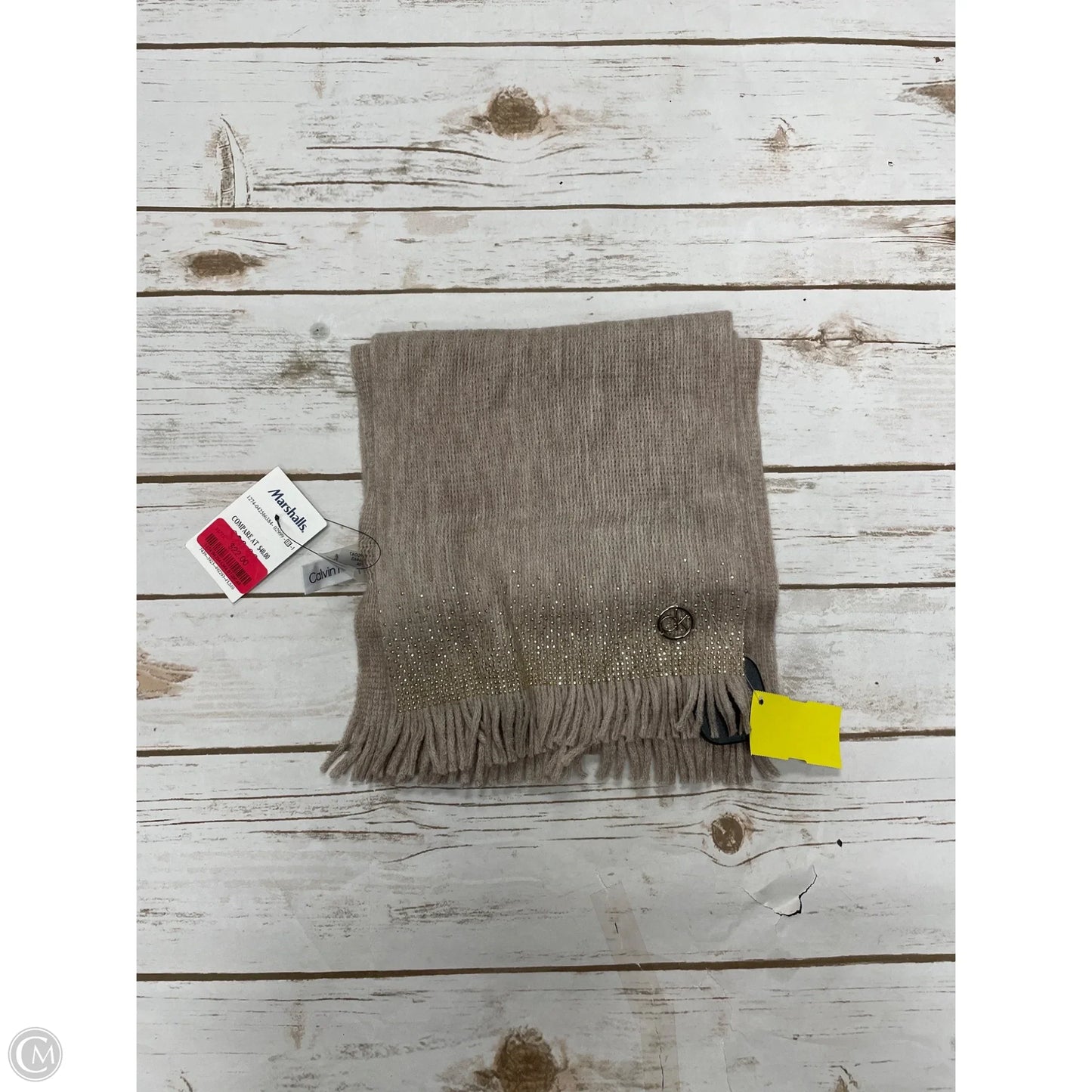 Scarf Winter By Calvin Klein In Tan