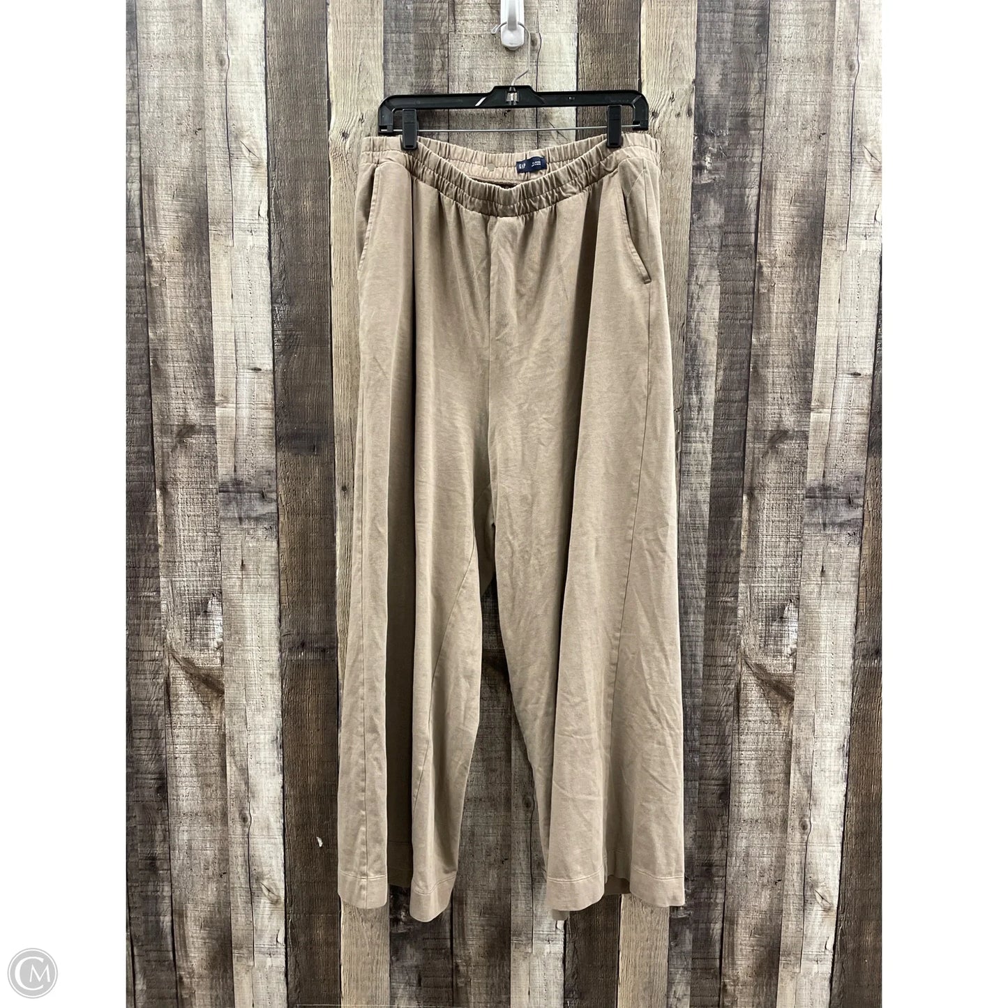 Pants Wide Leg By Gap In Brown, Size: Xl