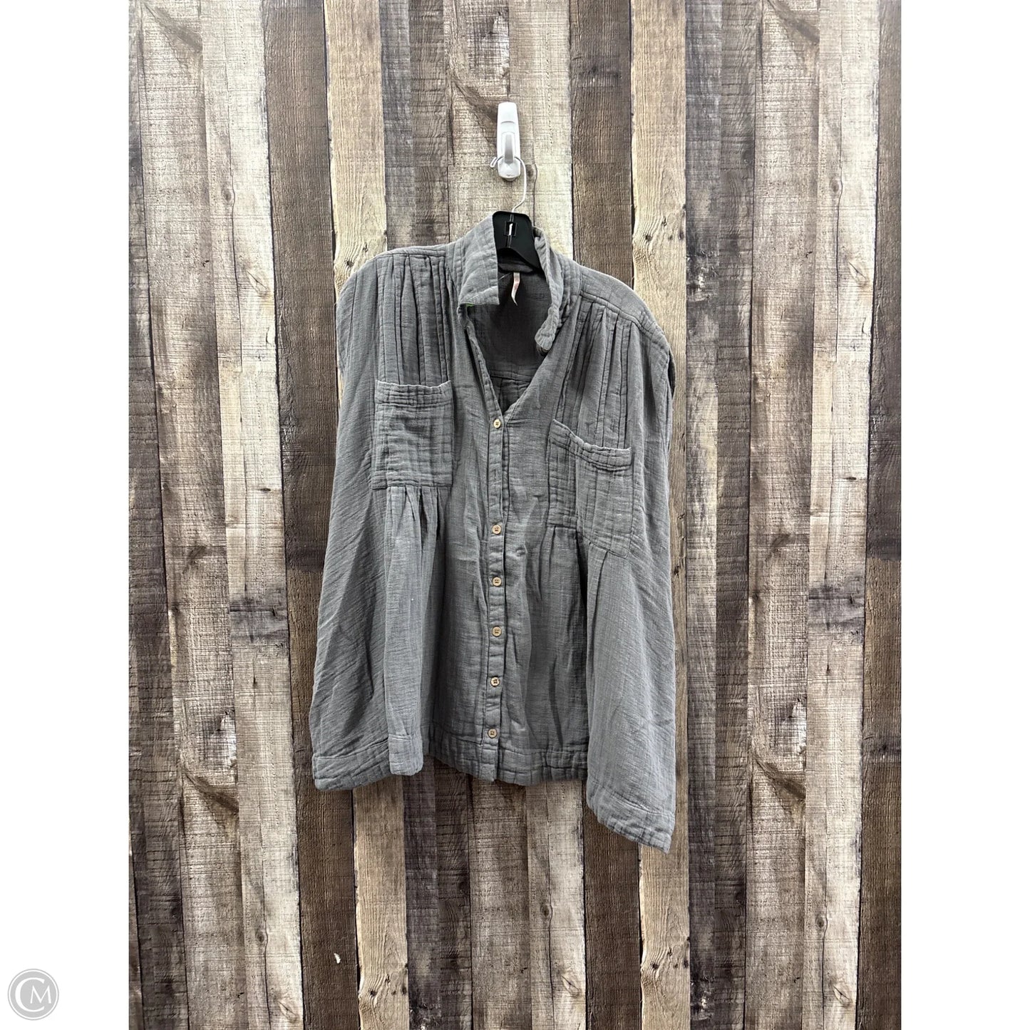 Tunic Sleeveless By Free People In Grey, Size: Xs