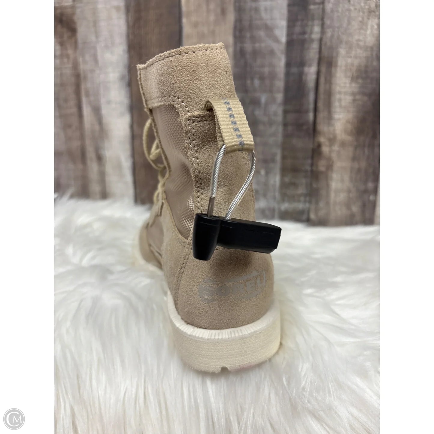 Boots Ankle Flats By Sorel In Tan, Size: 5.5