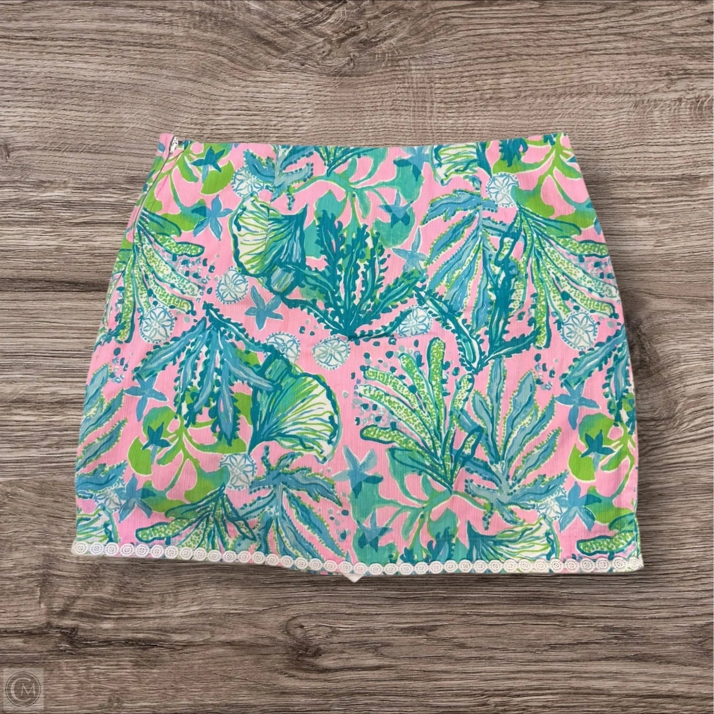 Skirt Designer By Lilly Pulitzer In Tropical Print, Size: 10