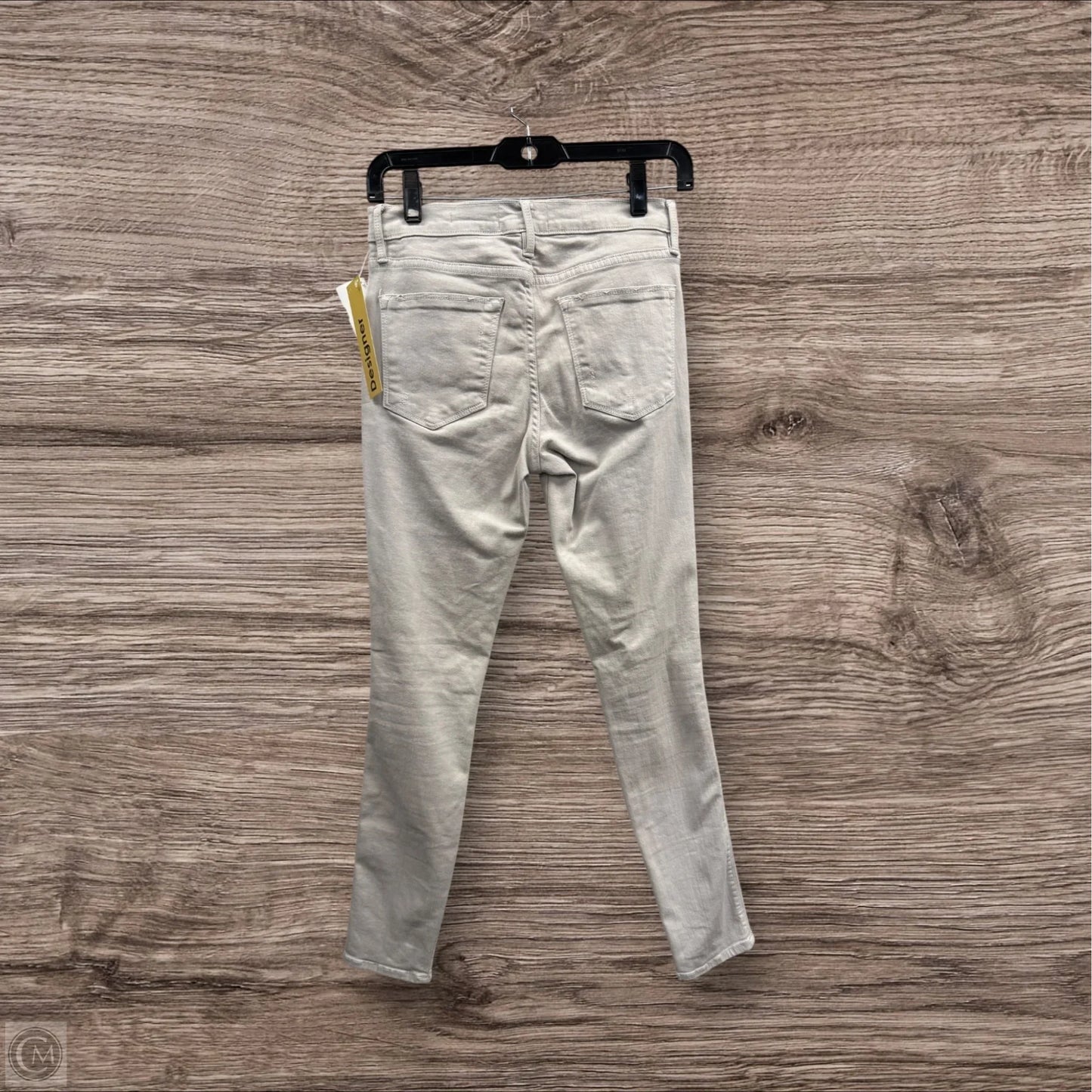 Jeans Skinny By Frame In Grey, Size: 4