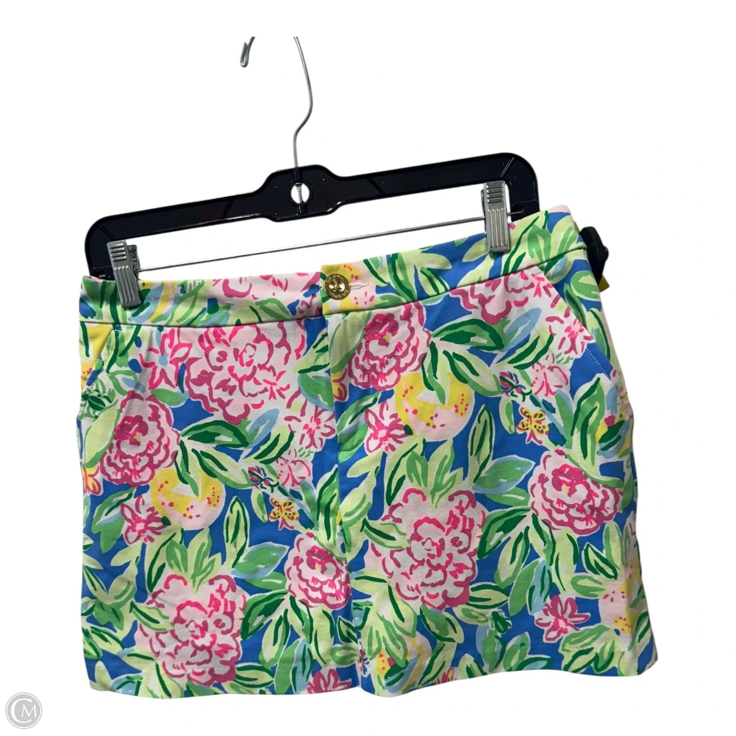 Skirt Designer By Lilly Pulitzer In Blue & Green, Size: 4