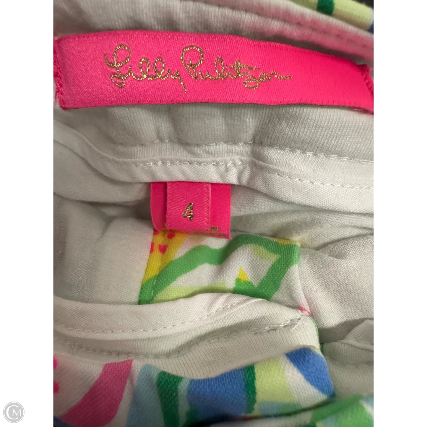 Skirt Designer By Lilly Pulitzer In Blue & Green, Size: 4