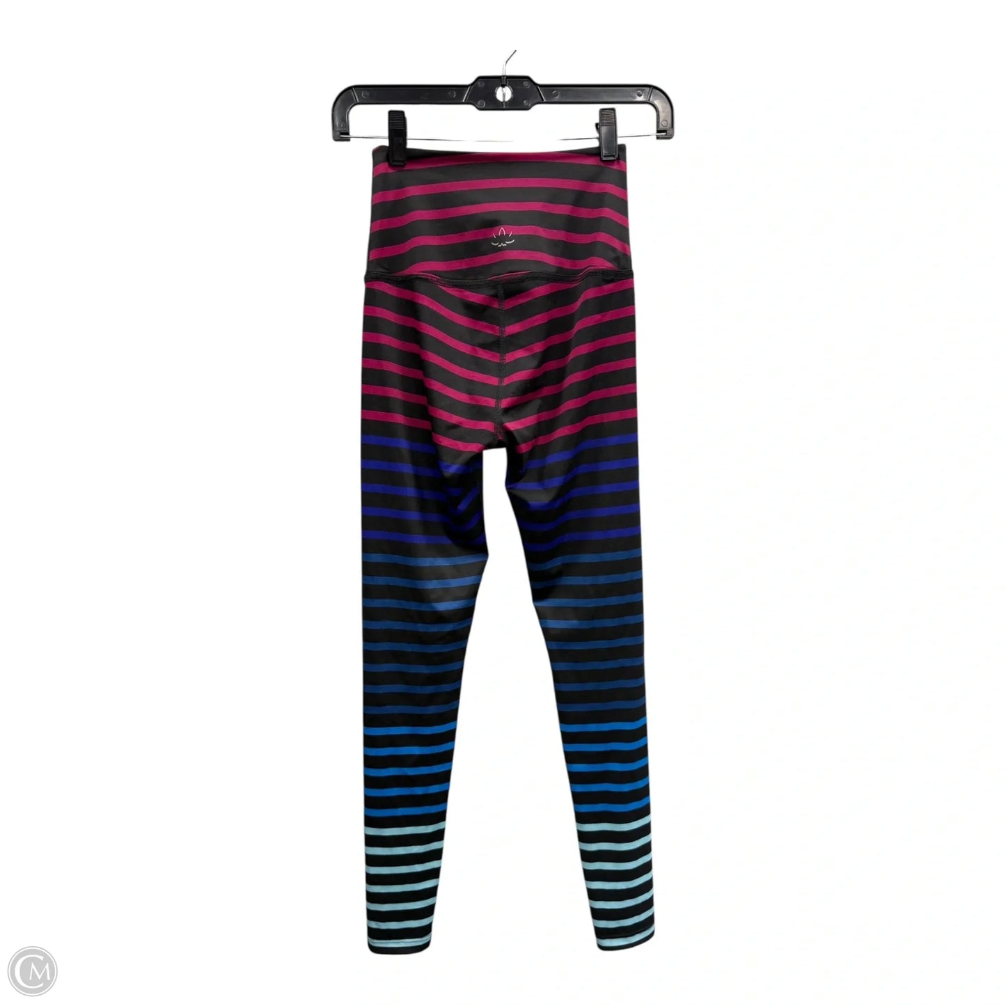 Athletic Leggings By Beyond Yoga In Striped Pattern, Size: S