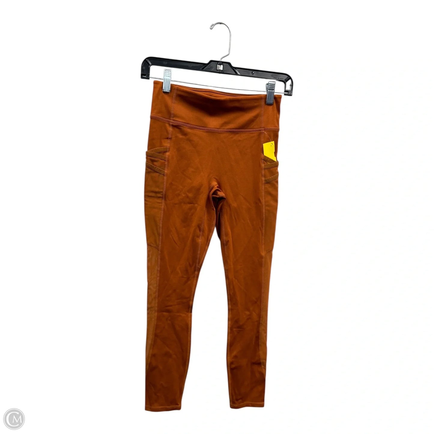 Athletic Leggings By Fabletics In Copper, Size: Xs