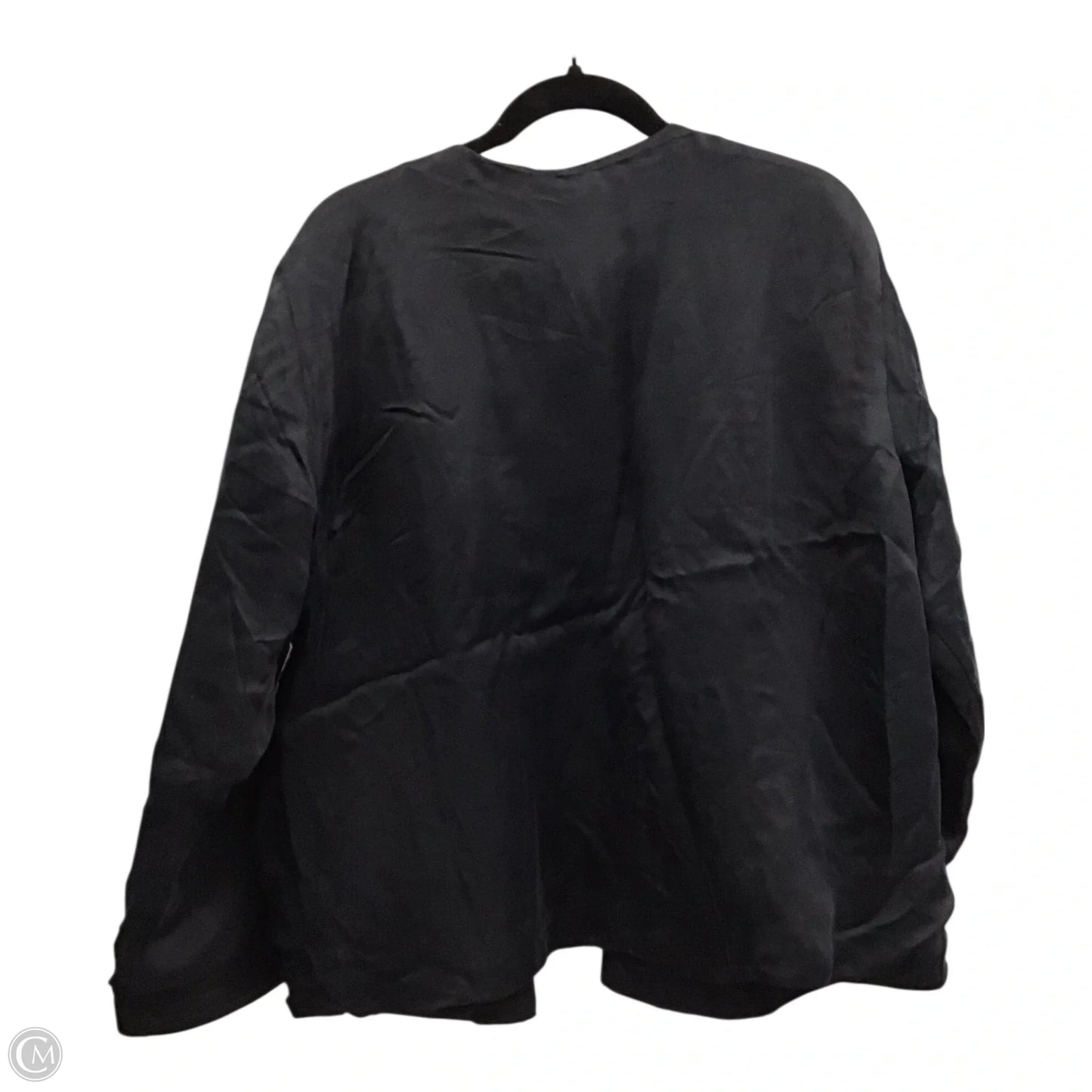 Jacket Puffer & Quilted By Eileen Fisher In Black, Size: Xl