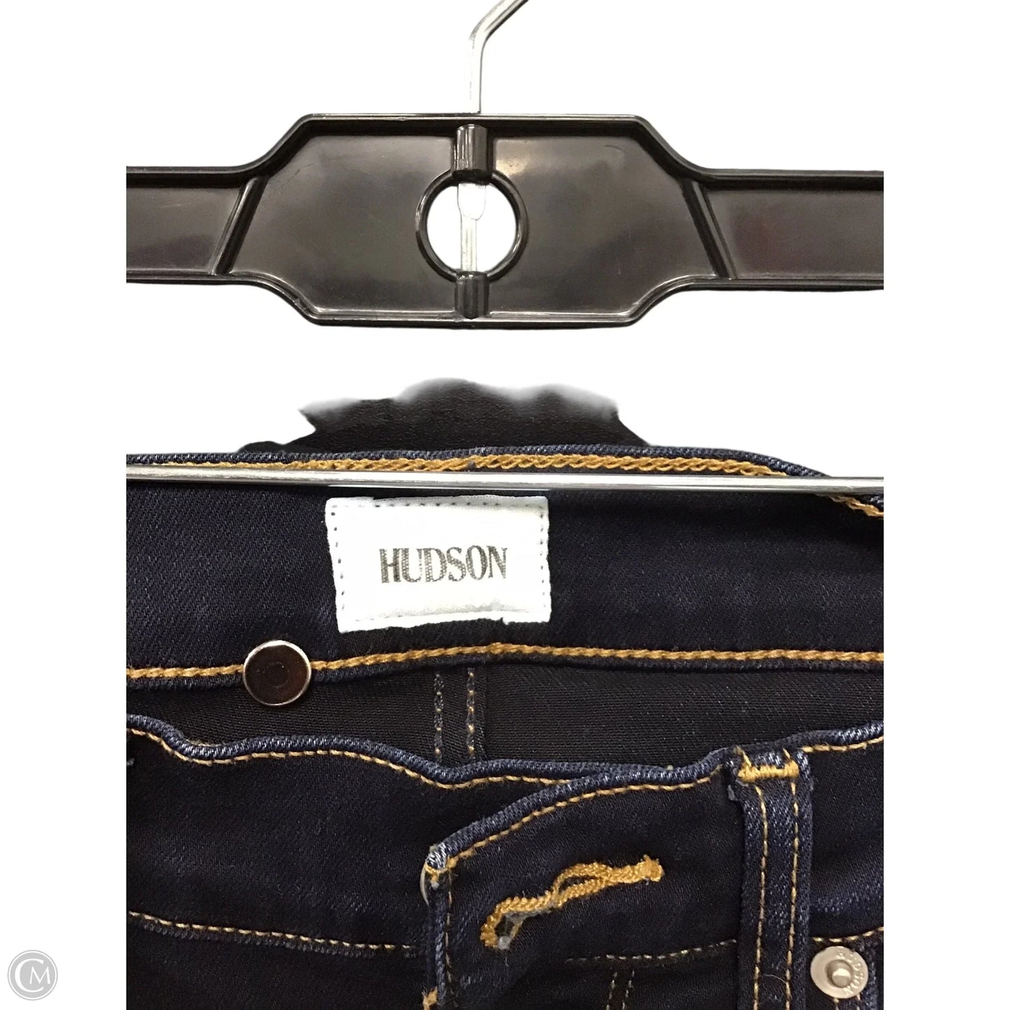 Jeans Boot Cut By Hudson In Blue Denim, Size: 2