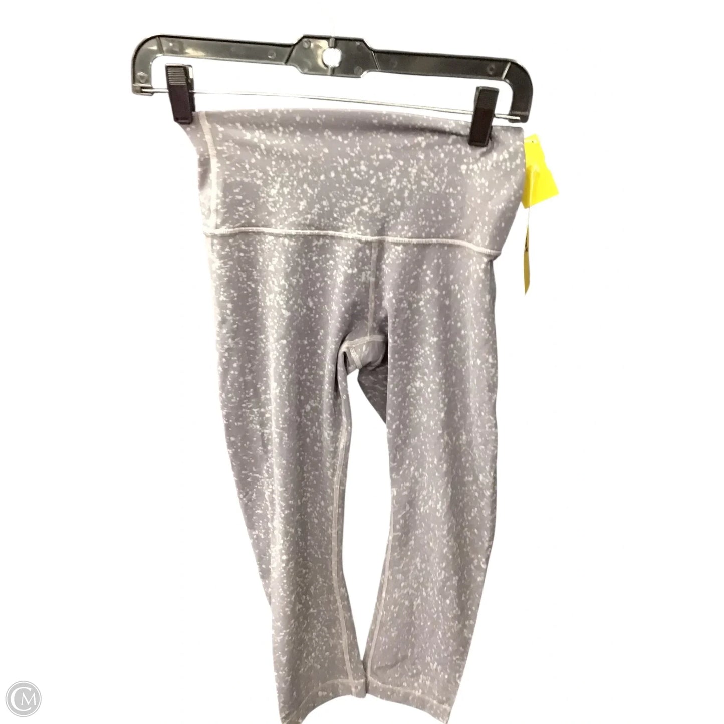 Athletic Leggings Capris By Lululemon In Grey, Size: 4