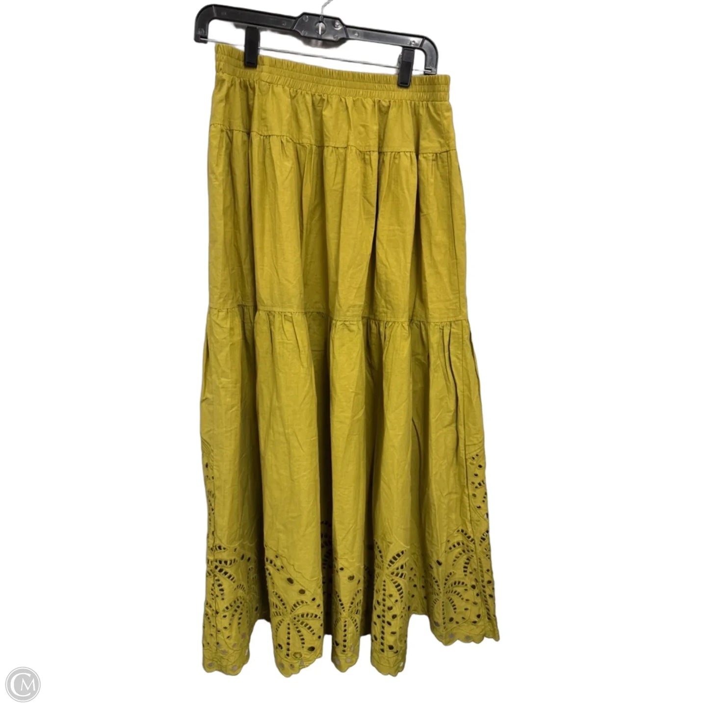 Skirt Maxi By Moon River In Green, Size: L