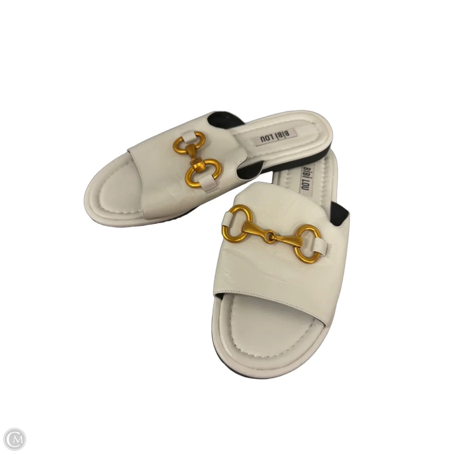 Sandals Flats By Cmc In Cream, Size: 7.5