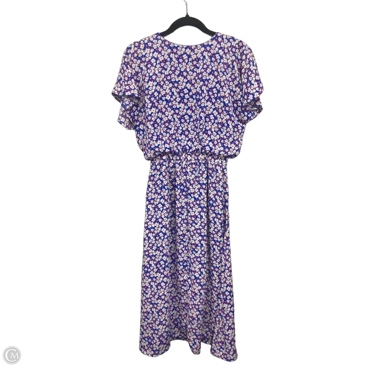Dress Casual Midi By Sienna Sky In Blue & Pink, Size: M