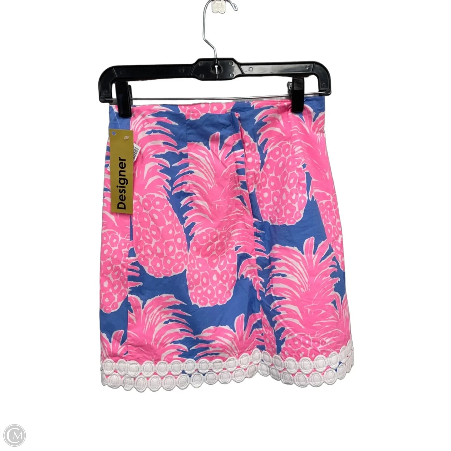 Skirt Designer By Lilly Pulitzer In Blue & Pink, Size: 0