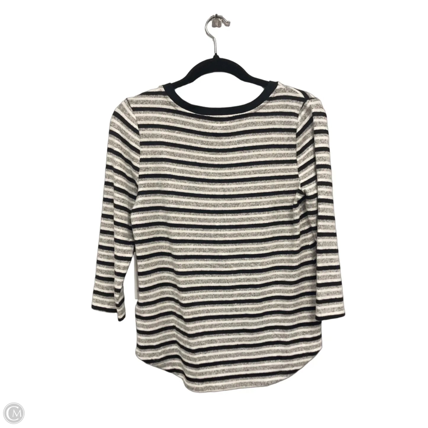 Sweater By Liverpool In Black & Grey, Size: Xs