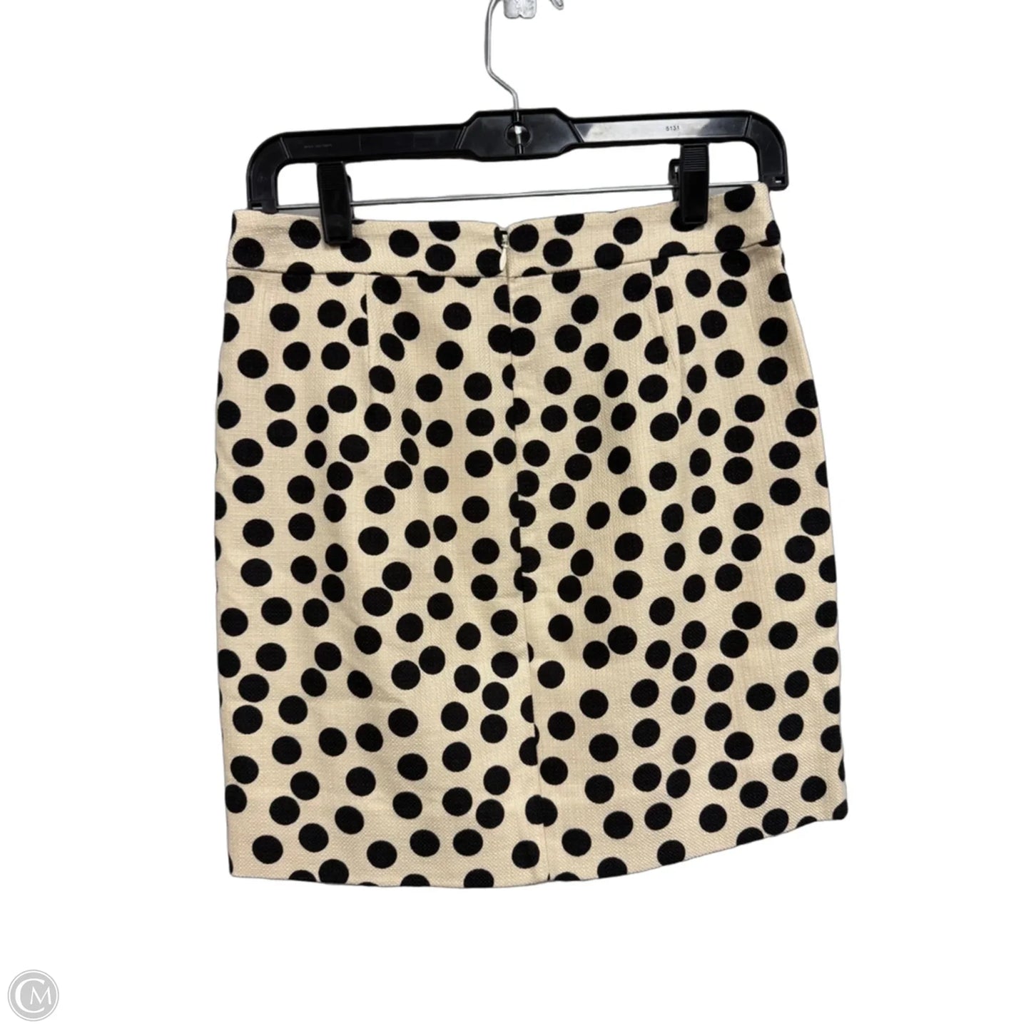 Skirt Mini & Short By J. Crew In Black & Cream, Size: 0