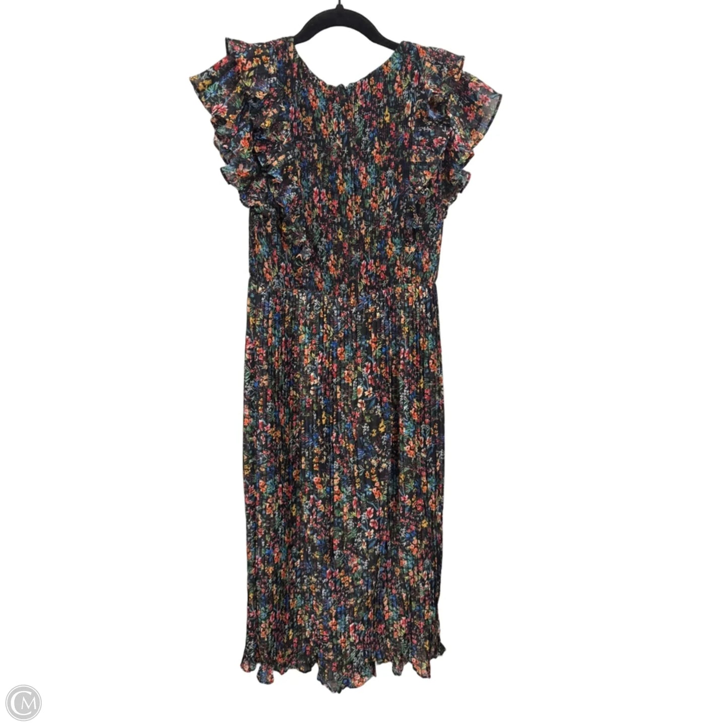 Dress Casual Maxi By Talulah In Black & Orange, Size: S