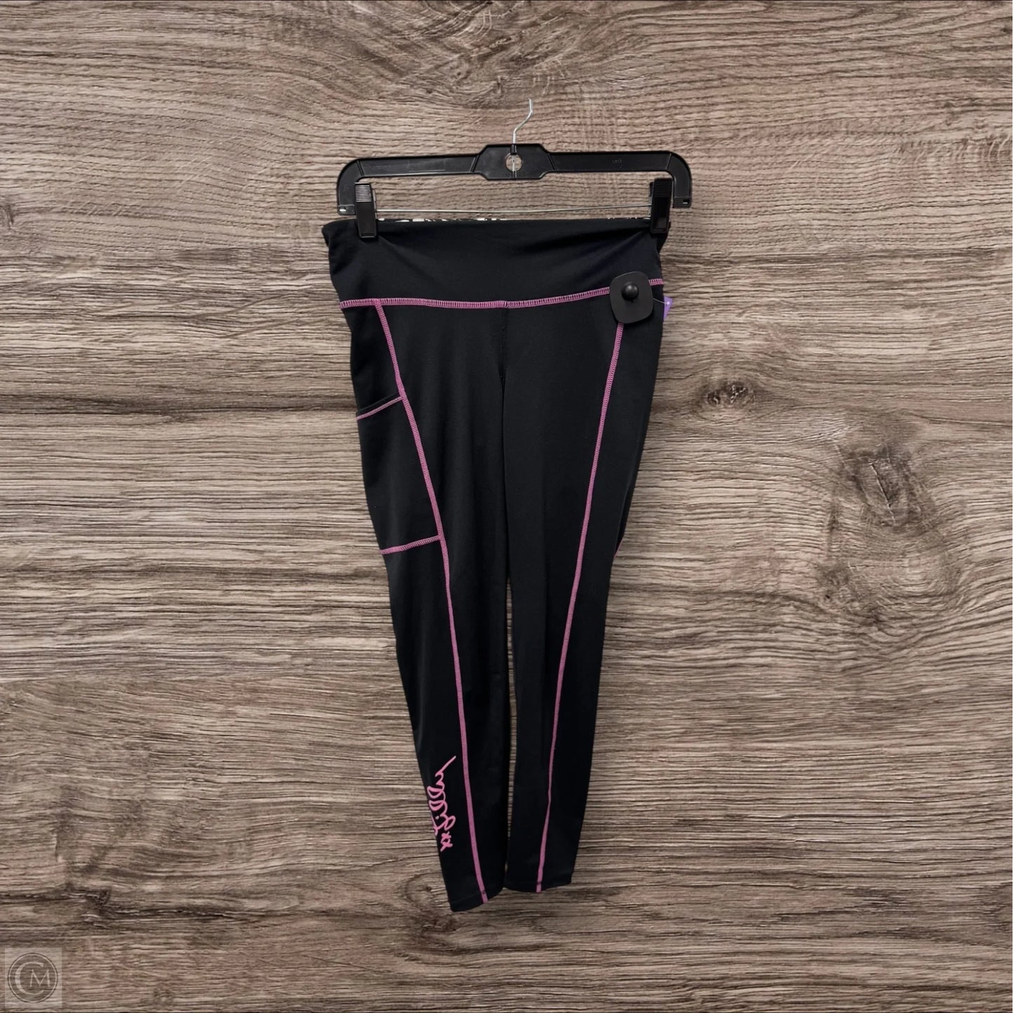 Pants Designer By Lilly Pulitzer In Black & Pink, Size: S