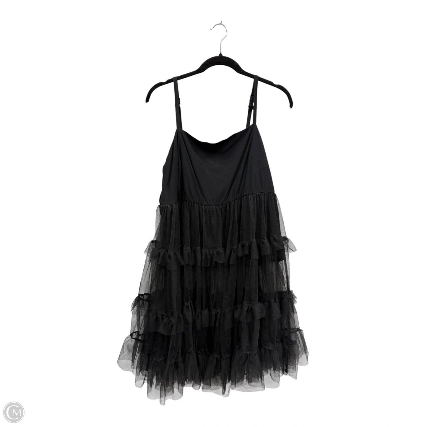 Dress Casual Midi By Torrid In Black, Size: 1x