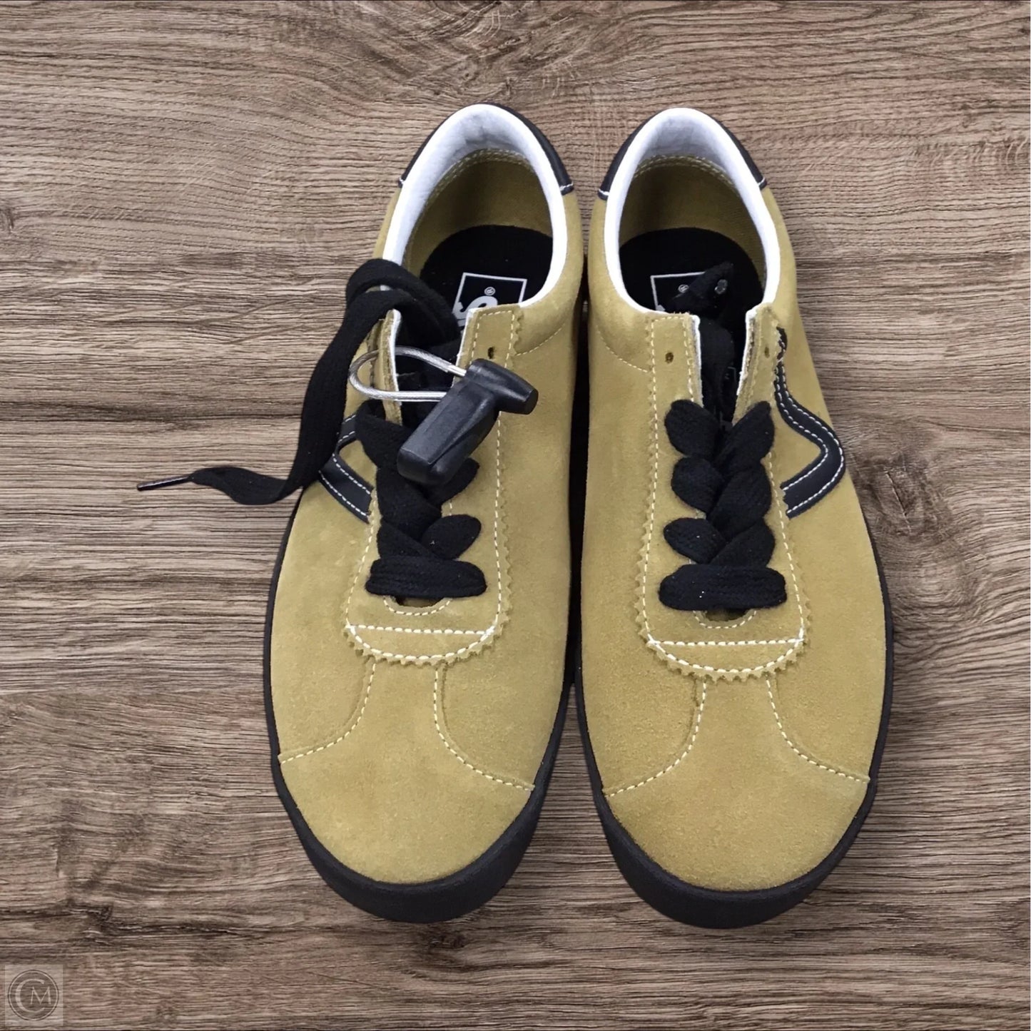 Shoes Sneakers By Vans In Green, Size: 8.5