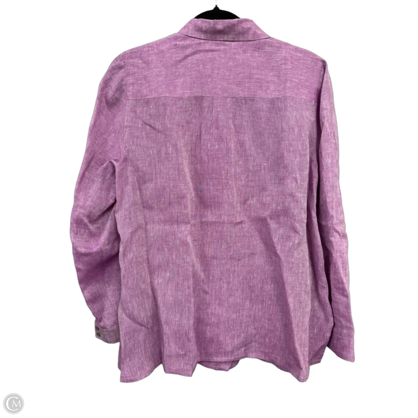 Top Long Sleeve By J. Jill In Purple, Size: M