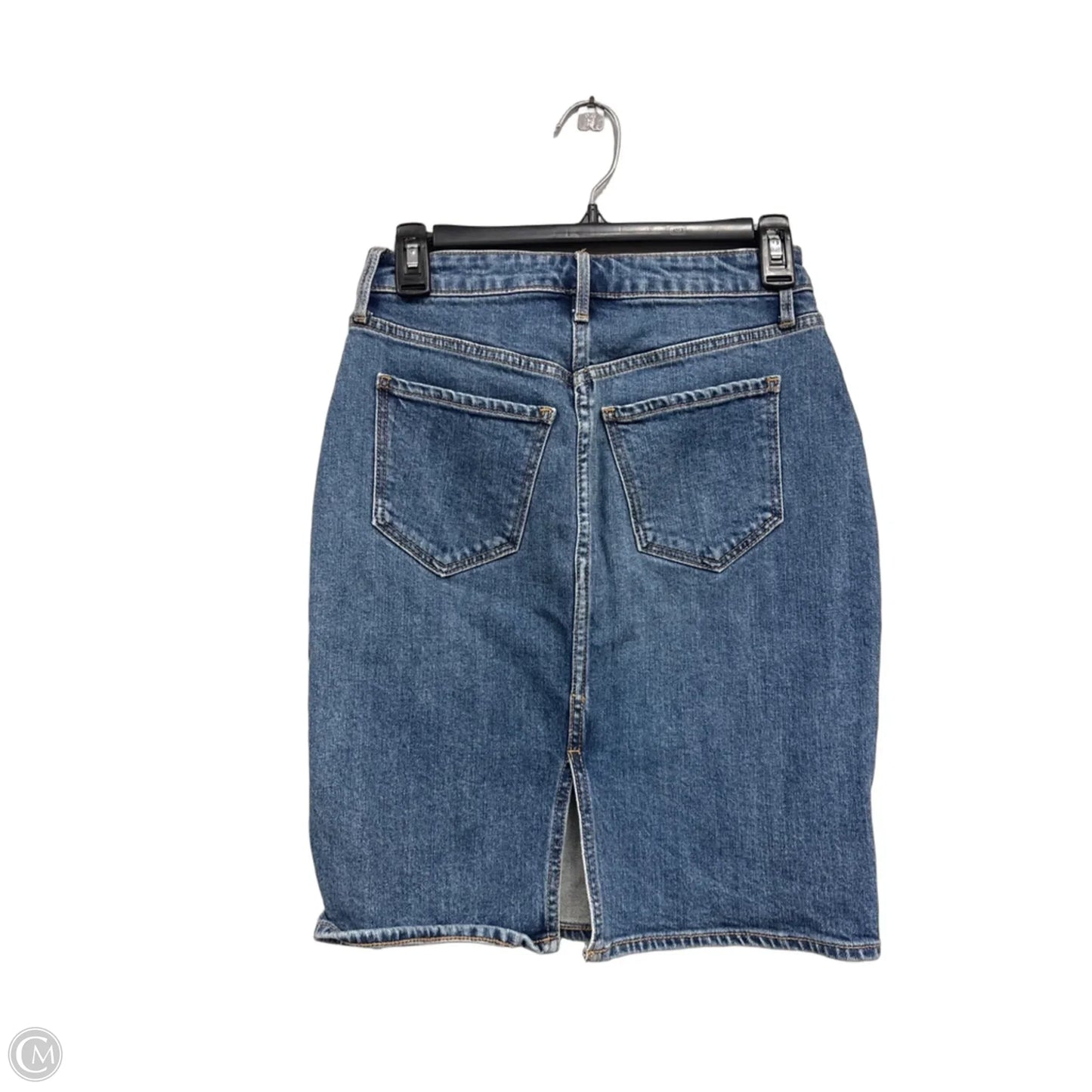 Skirt Mini & Short By Old Navy In Blue Denim, Size: 0