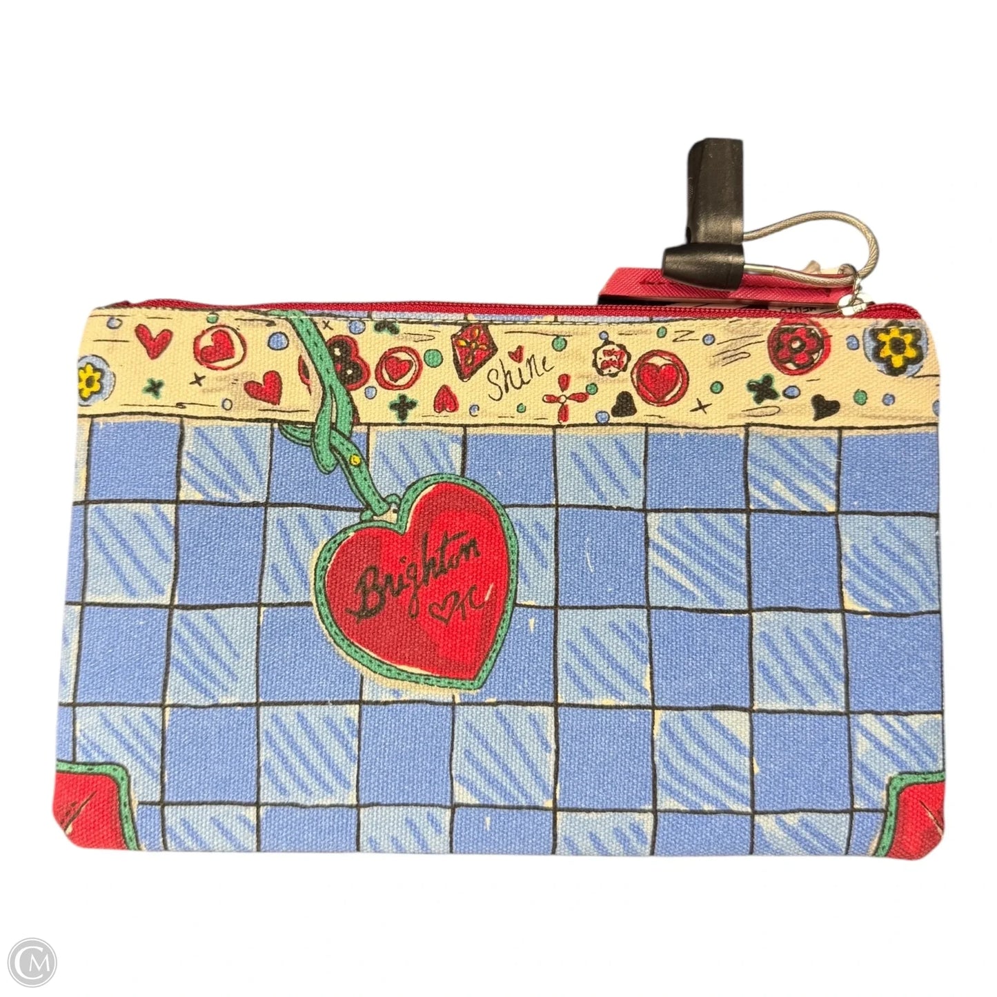 Makeup Bag By Brighton, Size: Medium