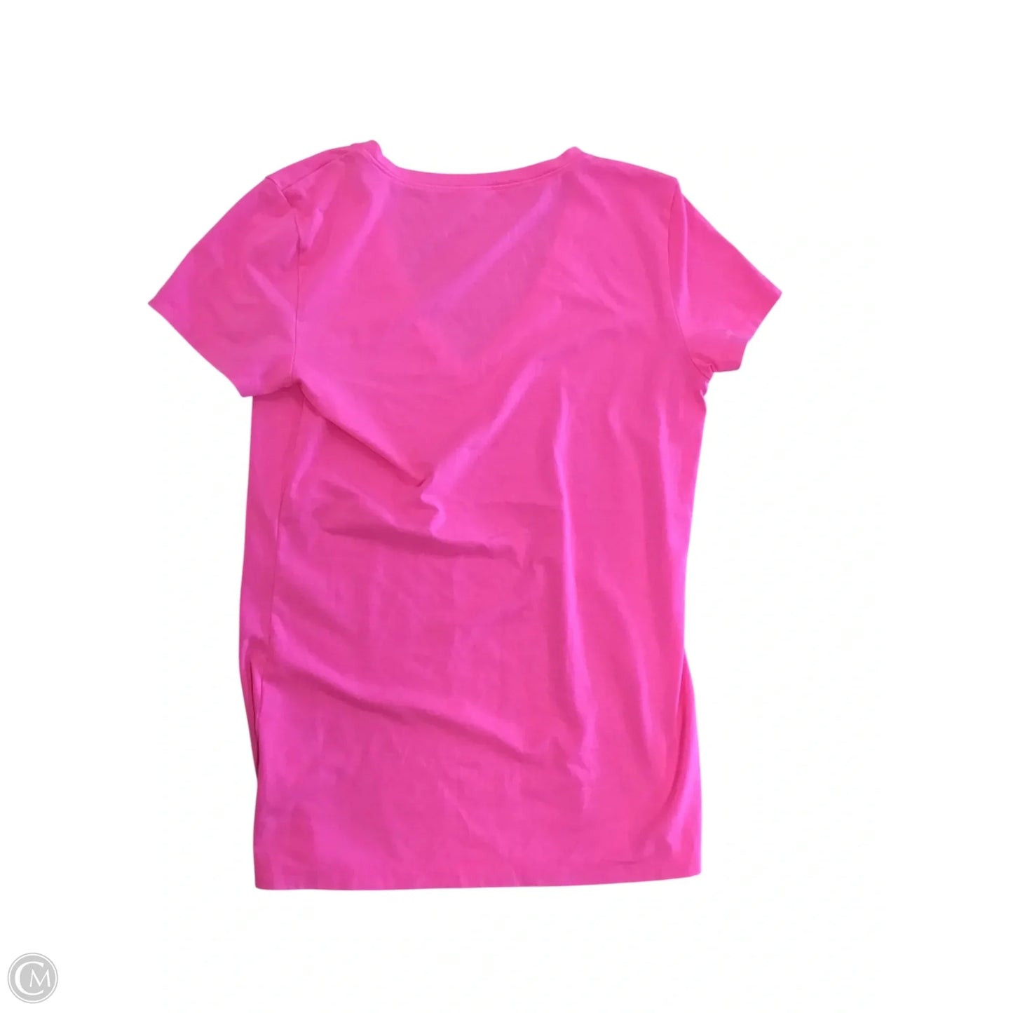Top Short Sleeve Designer By Lilly Pulitzer In Pink, Size: S