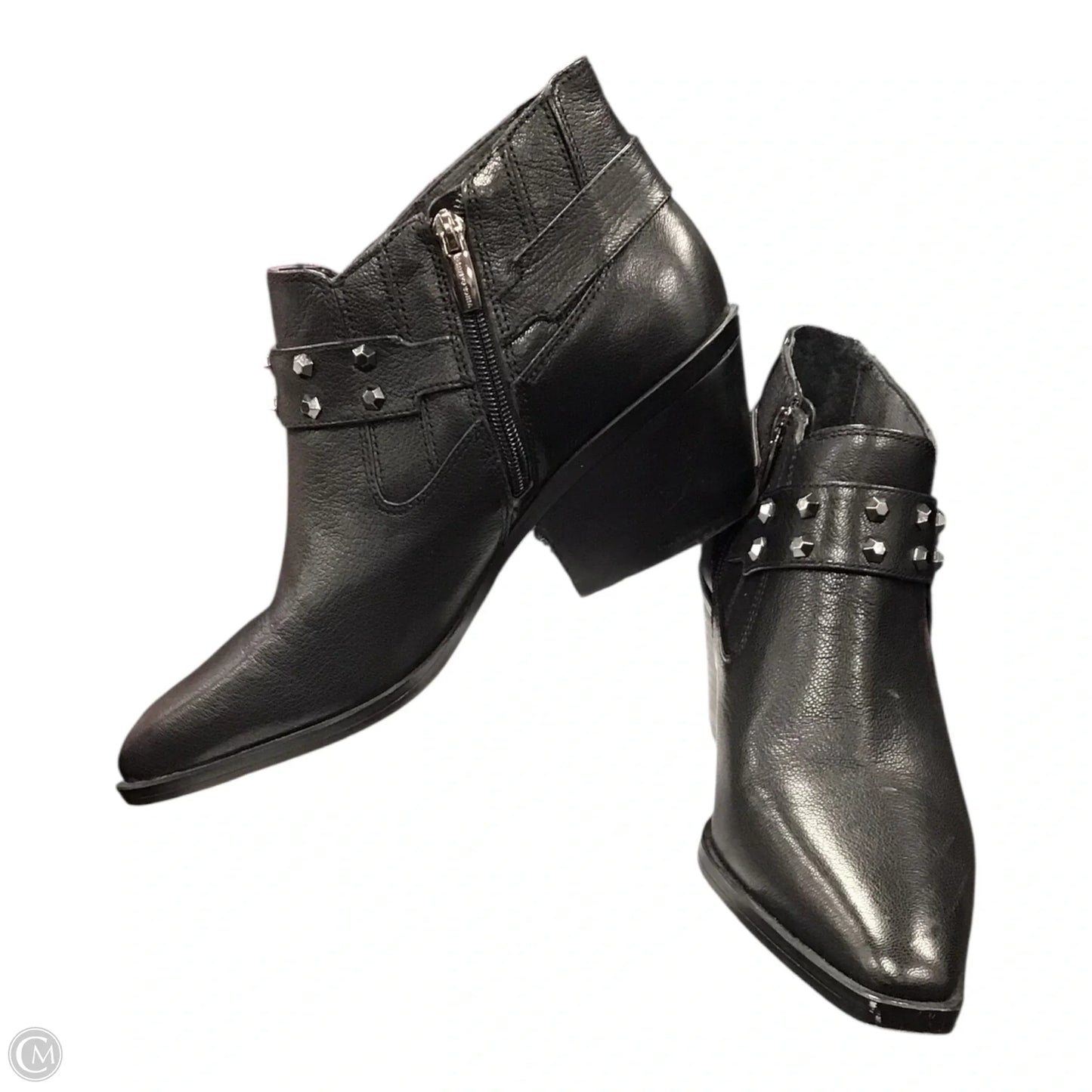 Boots Ankle Flats By Vince Camuto In Black, Size: 10