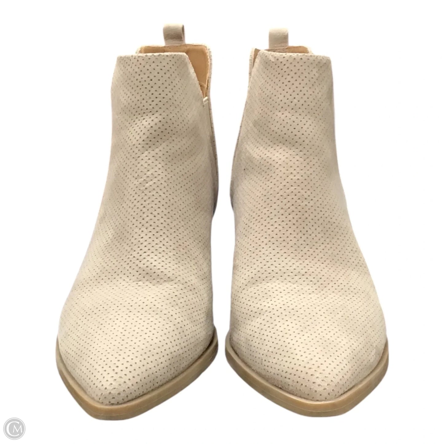 Boots Ankle Flats By Universal Thread In Beige, Size: 10