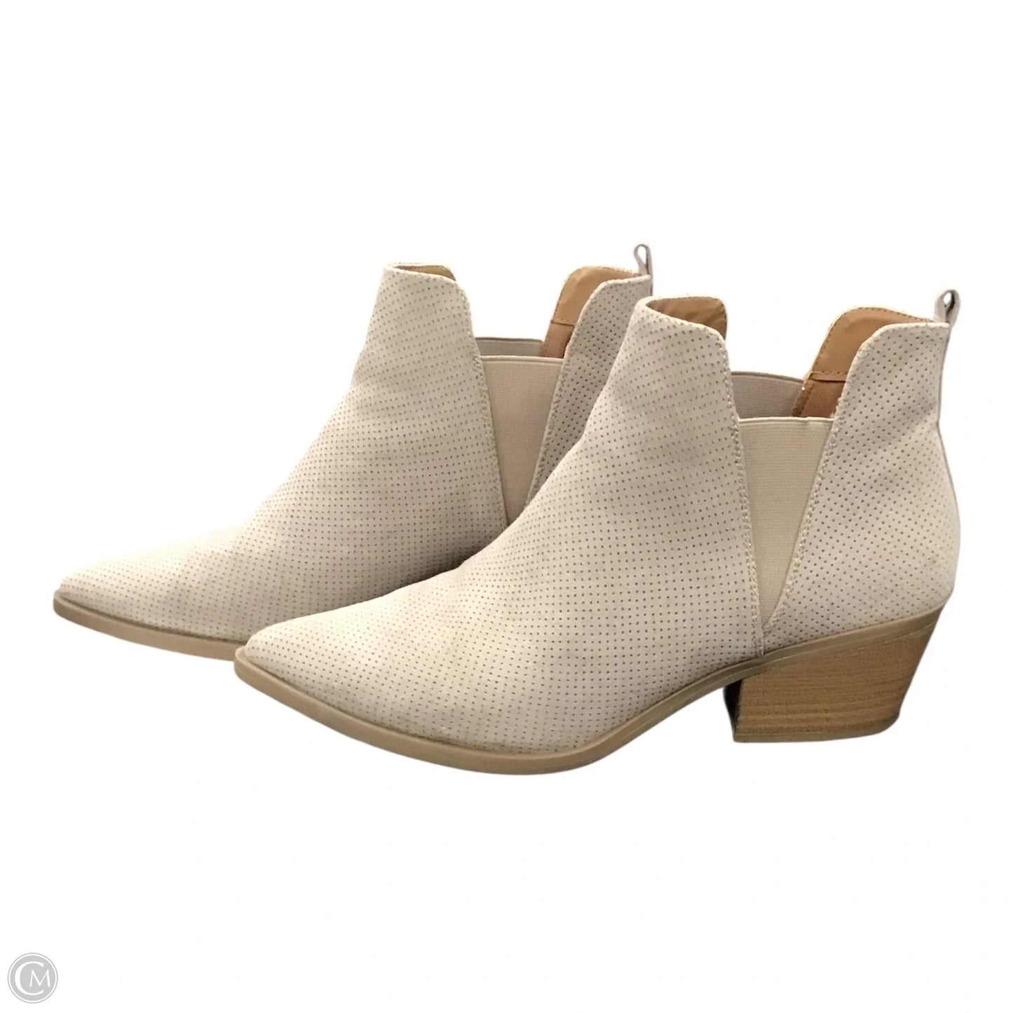 Boots Ankle Flats By Universal Thread In Beige, Size: 10