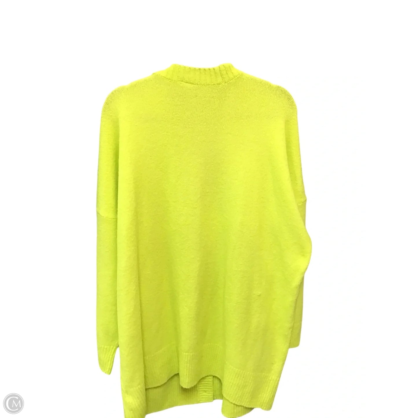 Sweater Cardigan By Torrid In Yellow, Size: 2x