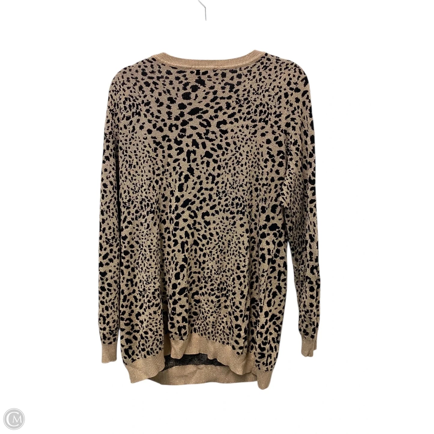 Sweater By Inc In Animal Print, Size: 2x