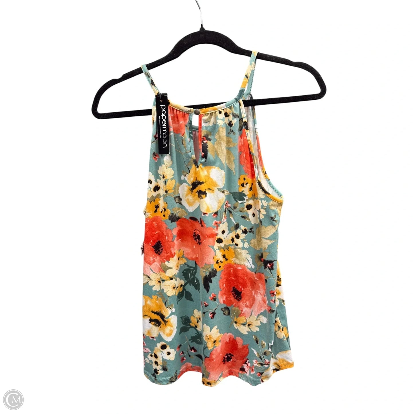 Top Sleeveless By Papermoon In Floral Print, Size: S