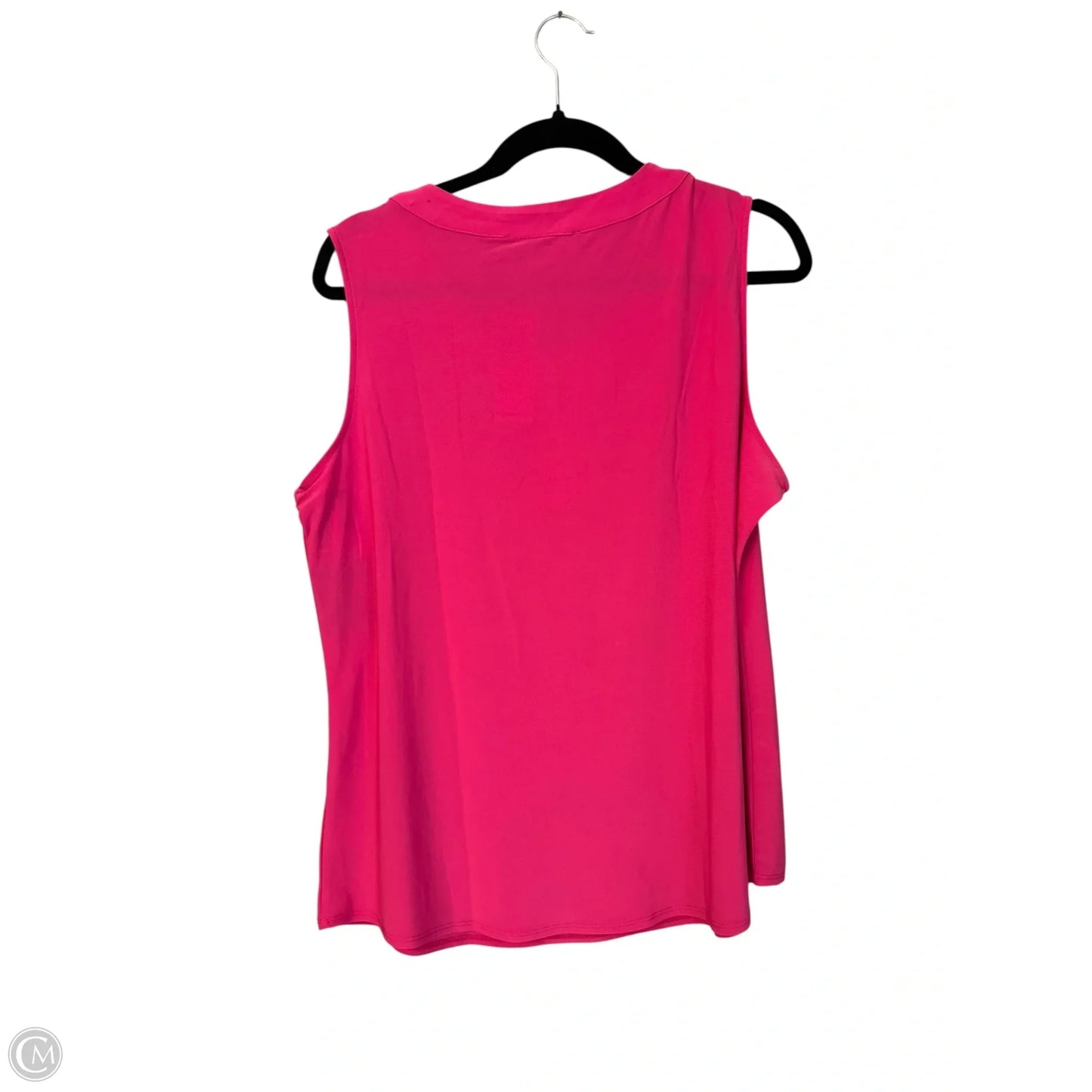 Top Sleeveless By Kasper In Pink, Size: Xl
