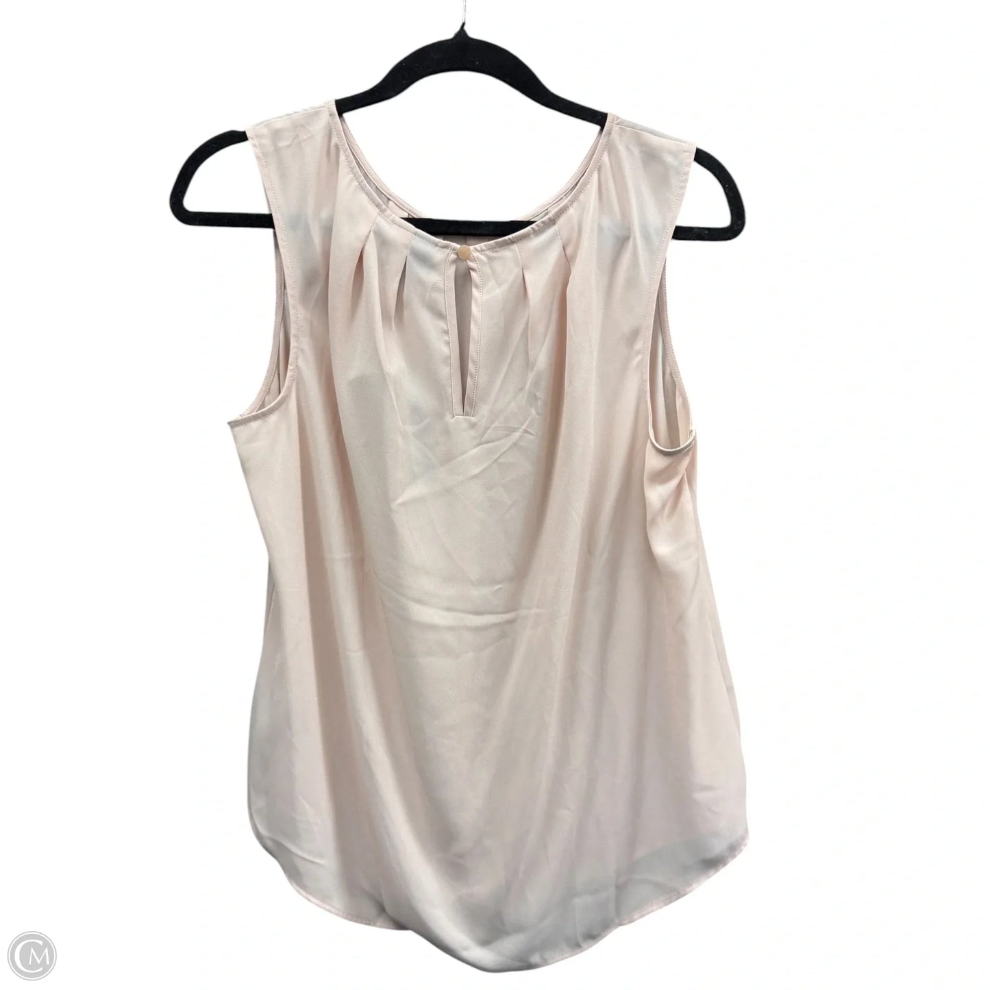 Top Sleeveless By Worthington In Peach, Size: L