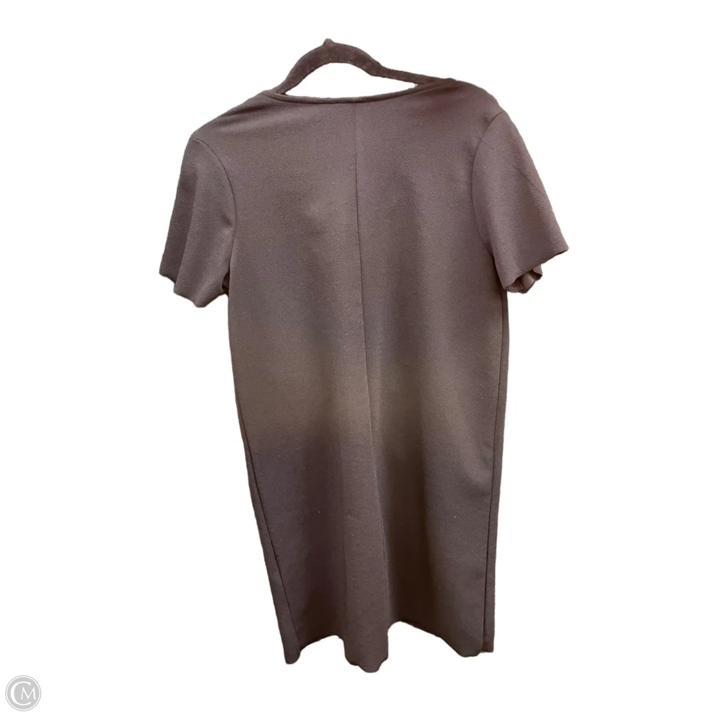 Dress Casual Short By Zara In Animal Print, Size: M